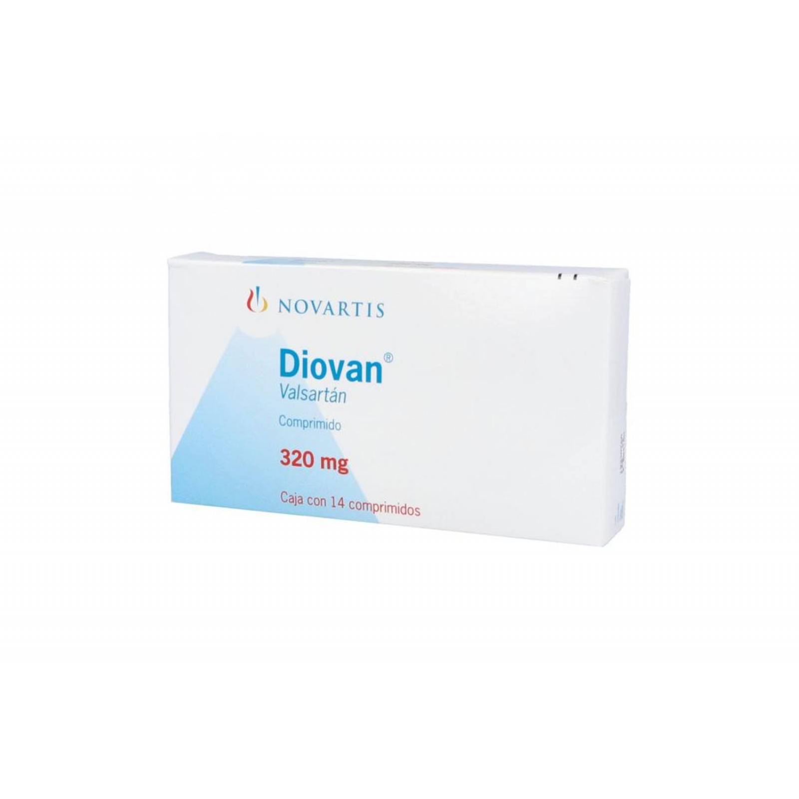 Diovan 320 mg Caja Con 14 Comprimidos