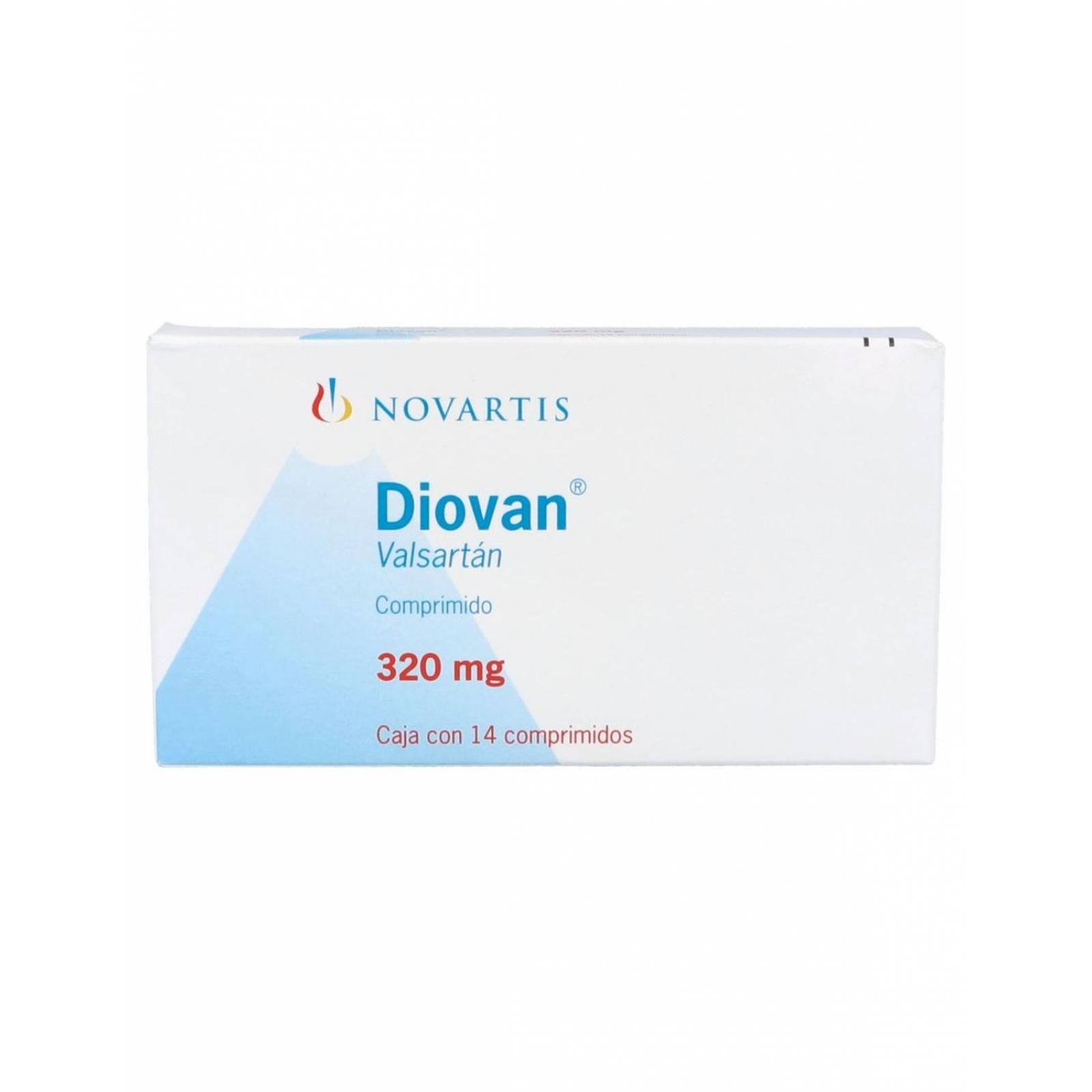 Diovan 320 mg Caja Con 14 Comprimidos