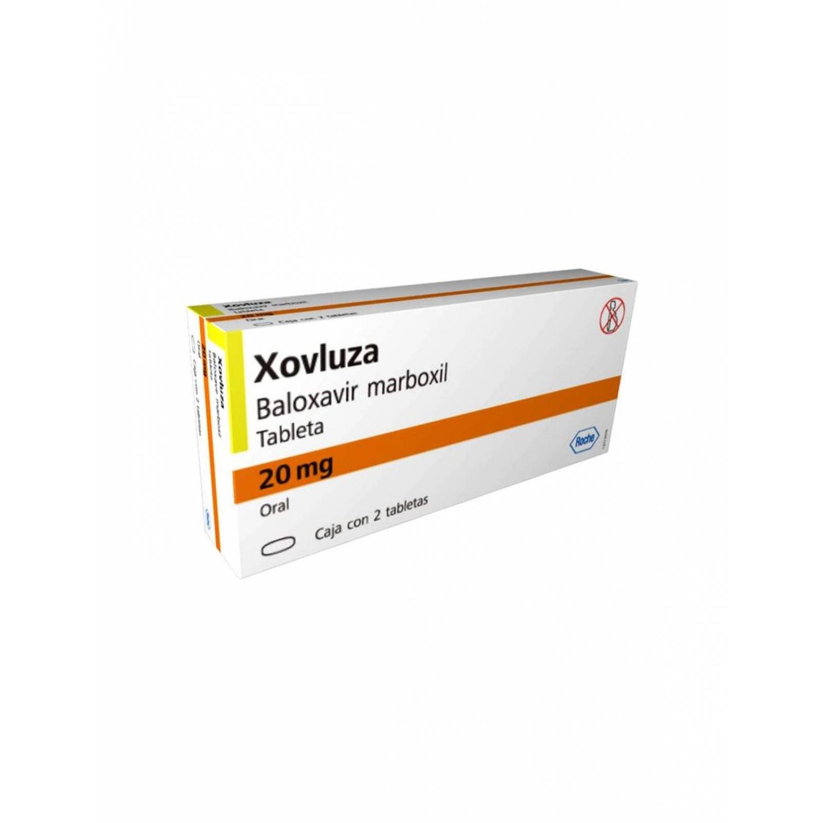 Xovluza 20 mg Caja Con 2 Tabletas 