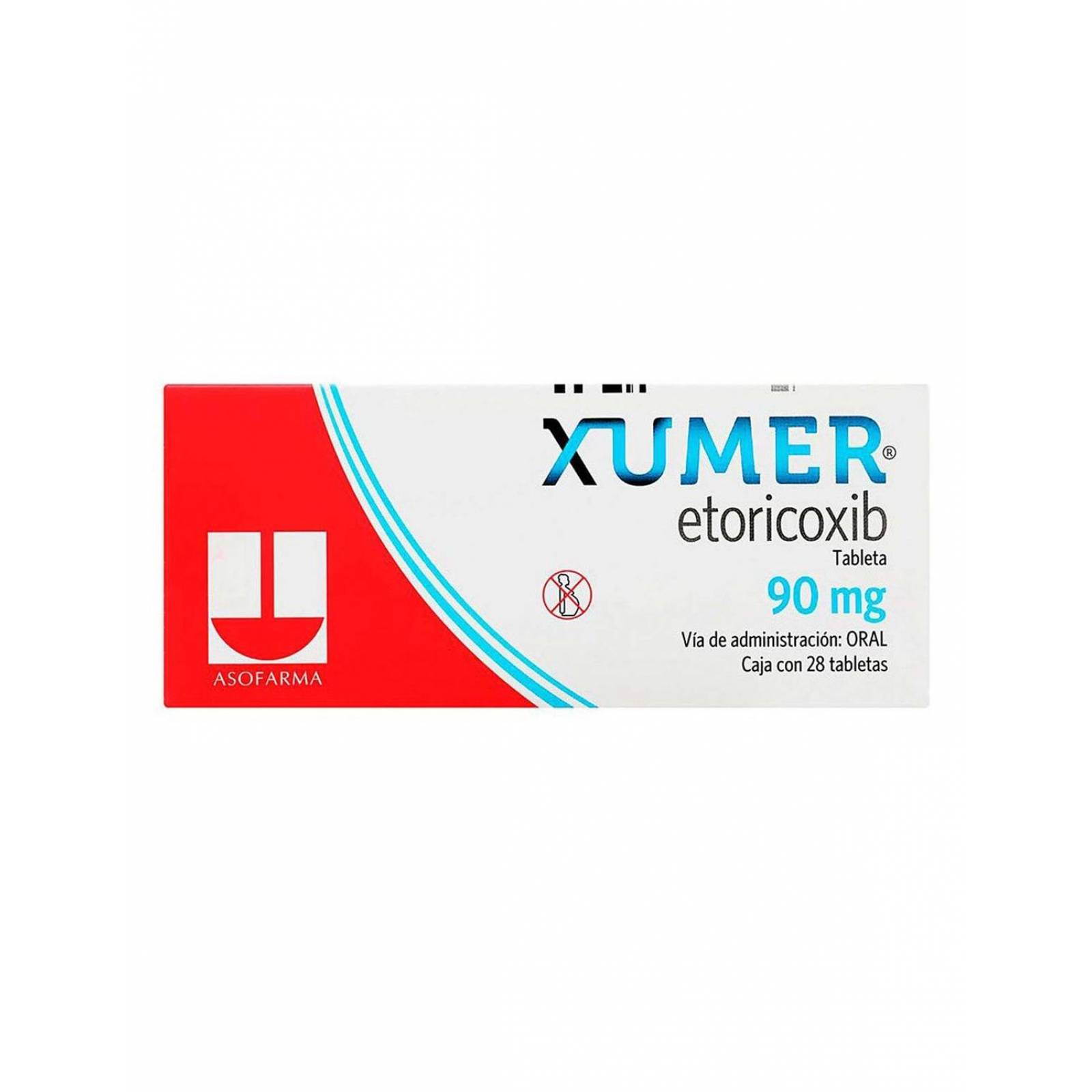Xumer 90 mg 28 Tabletas 