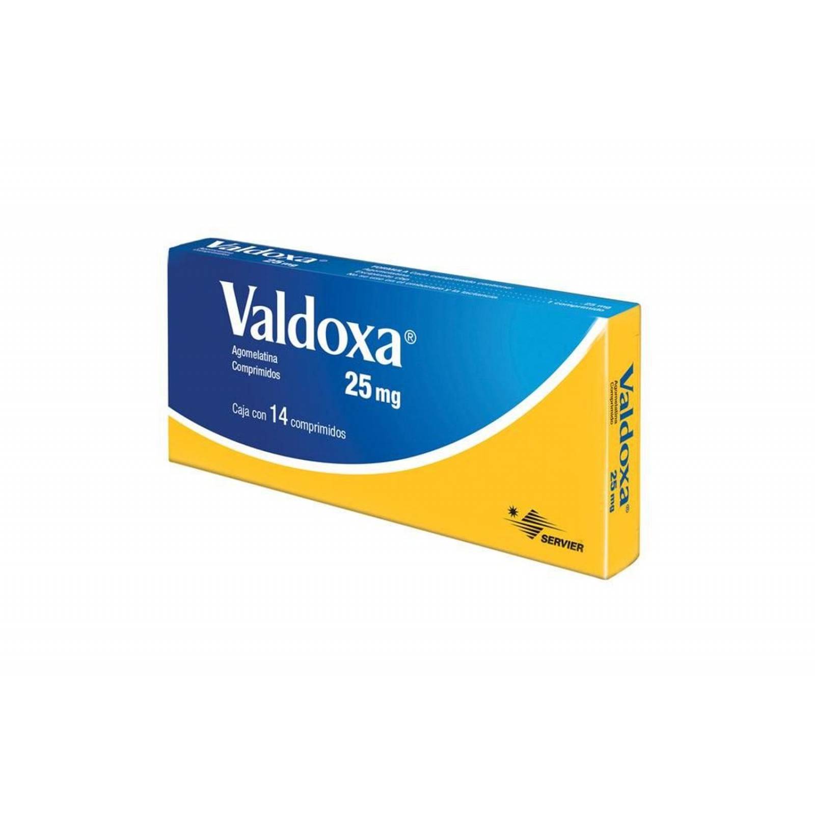 Valdoxa 25 mg Caja Con 14 Comprimidos 