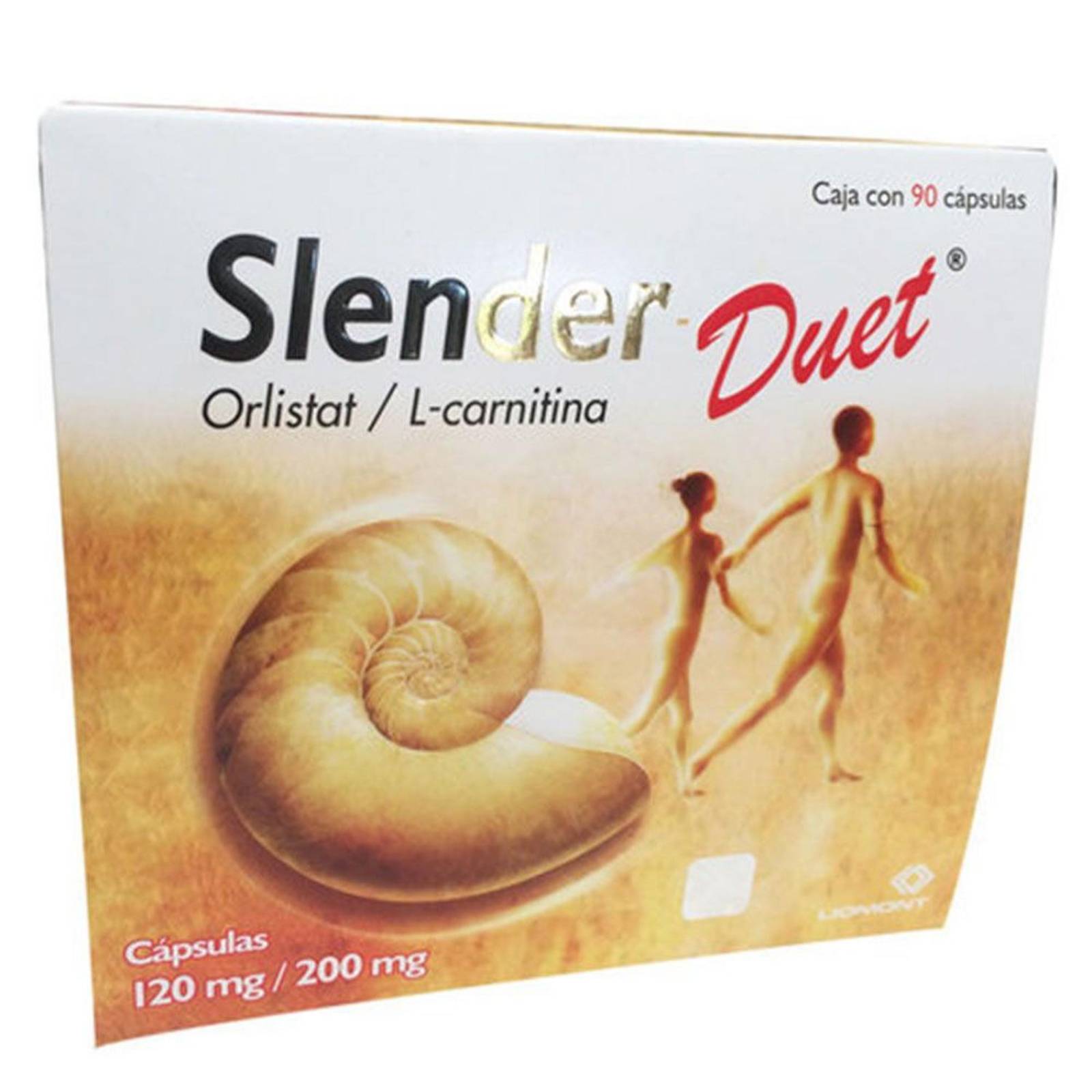 Slender Duet 120 mg/200 mg Con 90 Cápsulas 