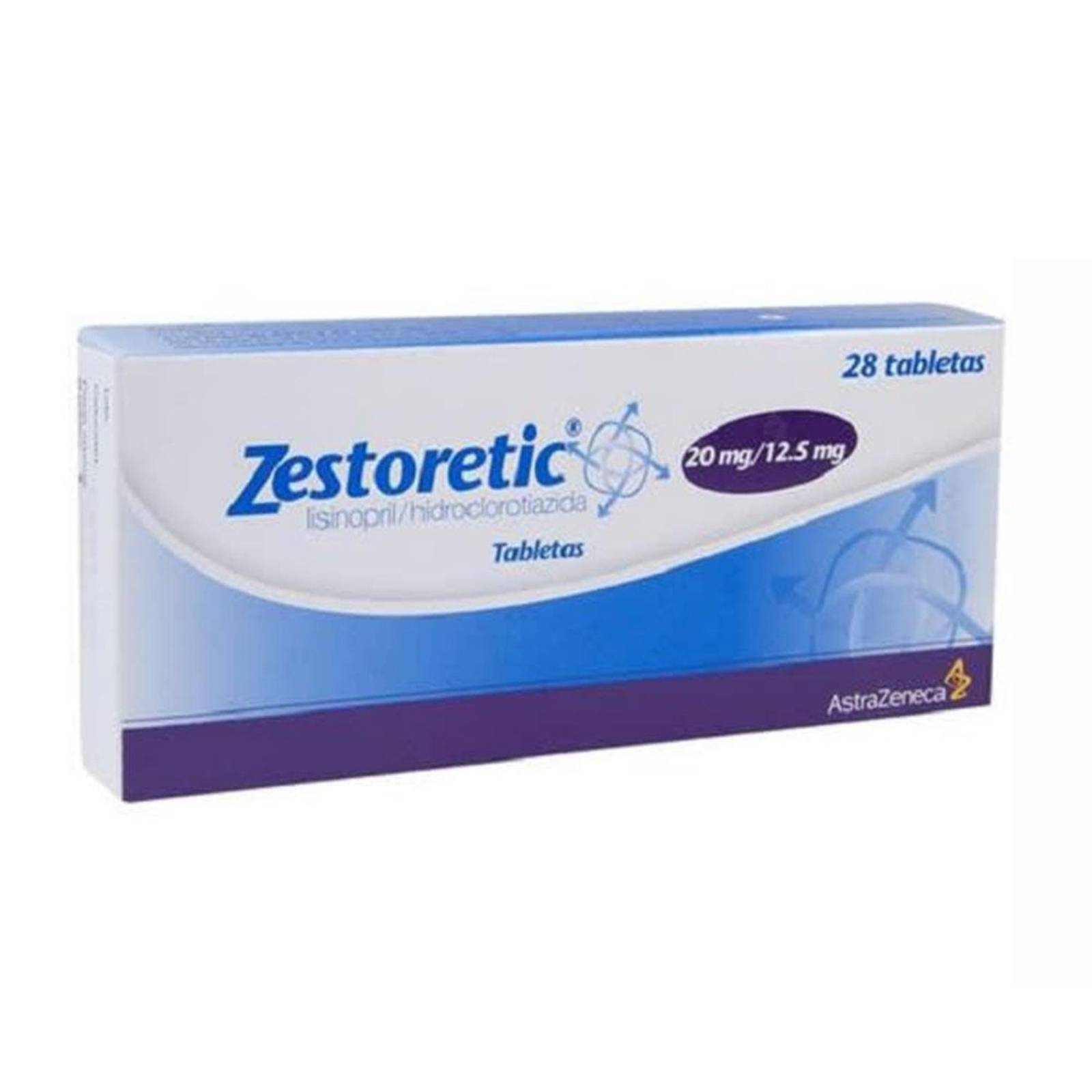 Zestoretic 20 mg 28 Tabletas 