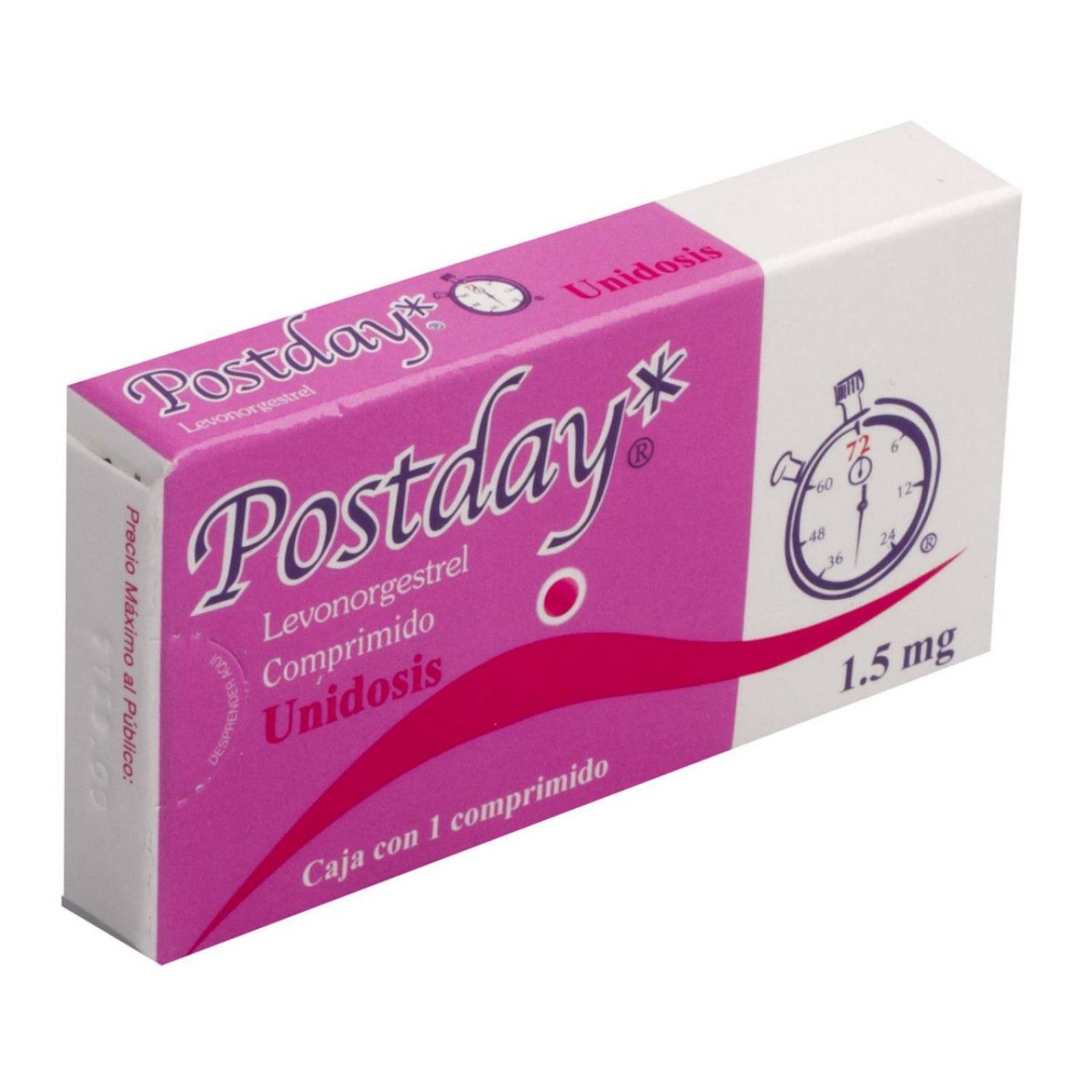 Postday 1.5 mg Caja Con 1 Comprimido 