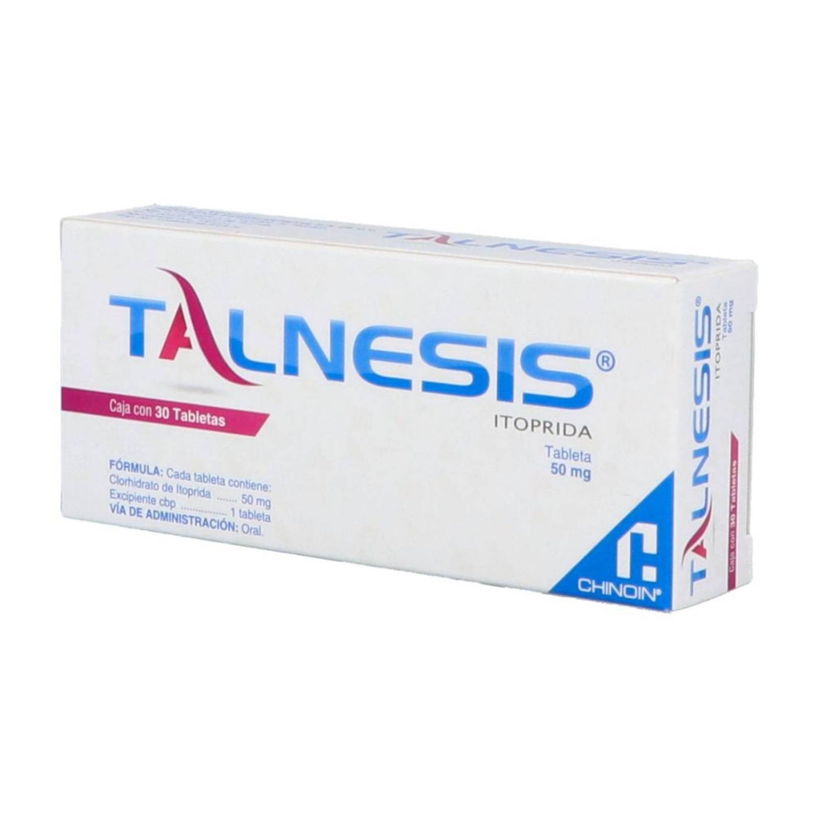 Talnesis 50 mg Caja Con 30 Tabletas 