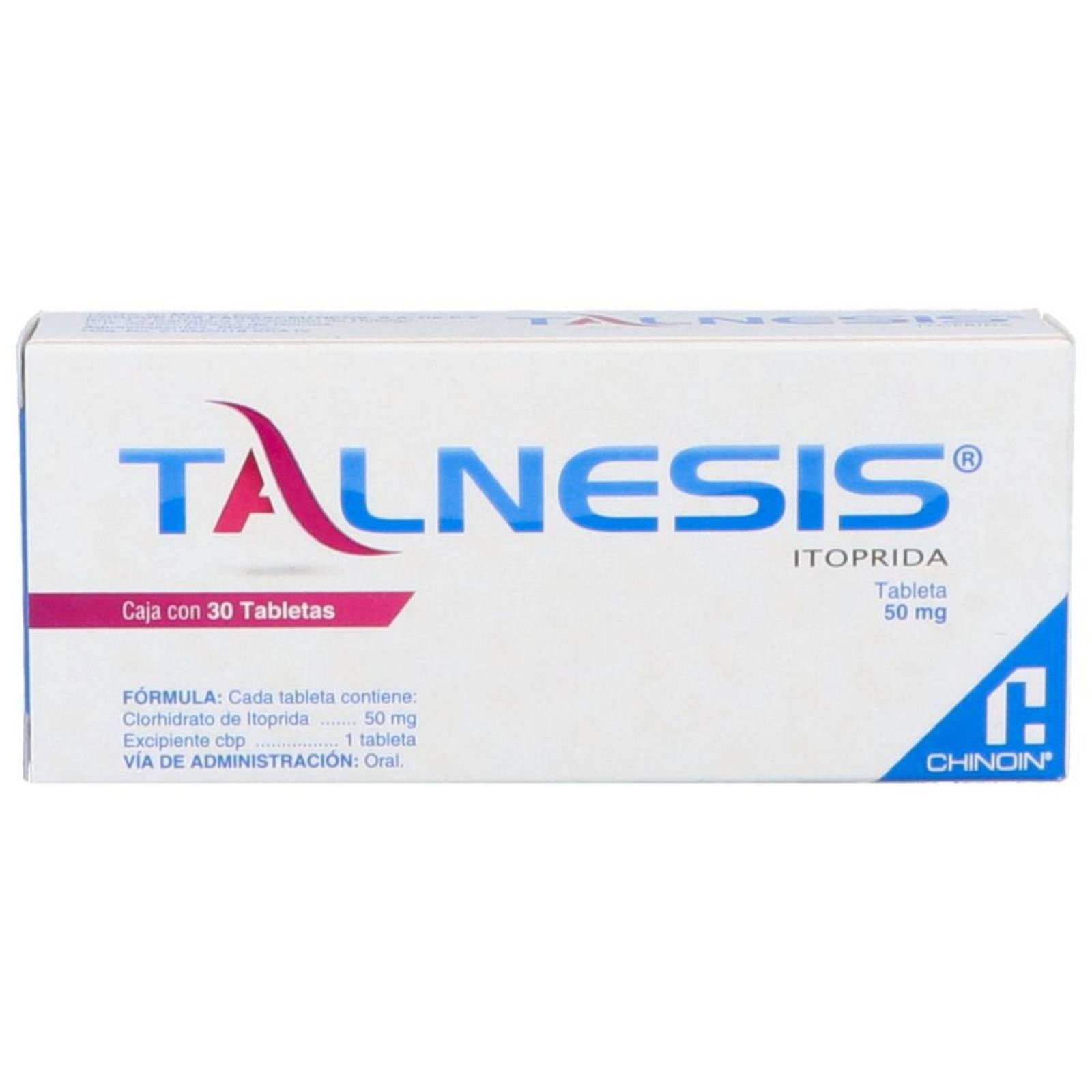 Talnesis 50 mg Caja Con 30 Tabletas 