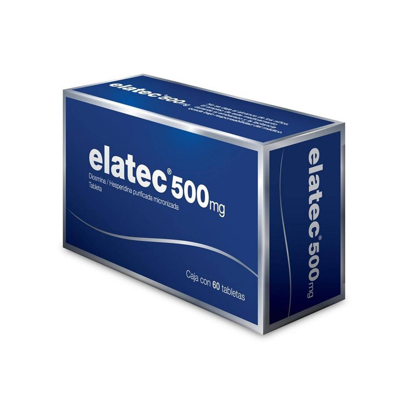 Elatec 500 mg Caja Con 60 Tabletas 