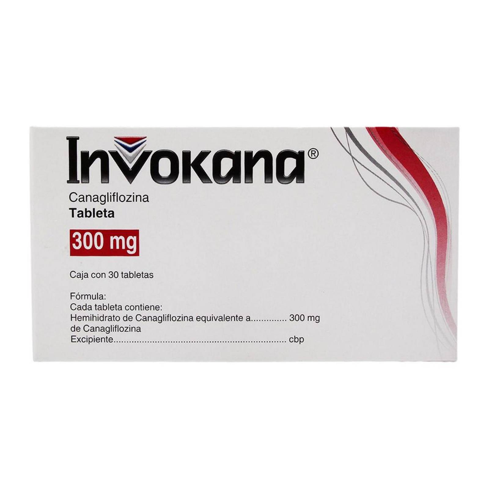 Invokana 300 mg Caja Con 30 Tabletas 
