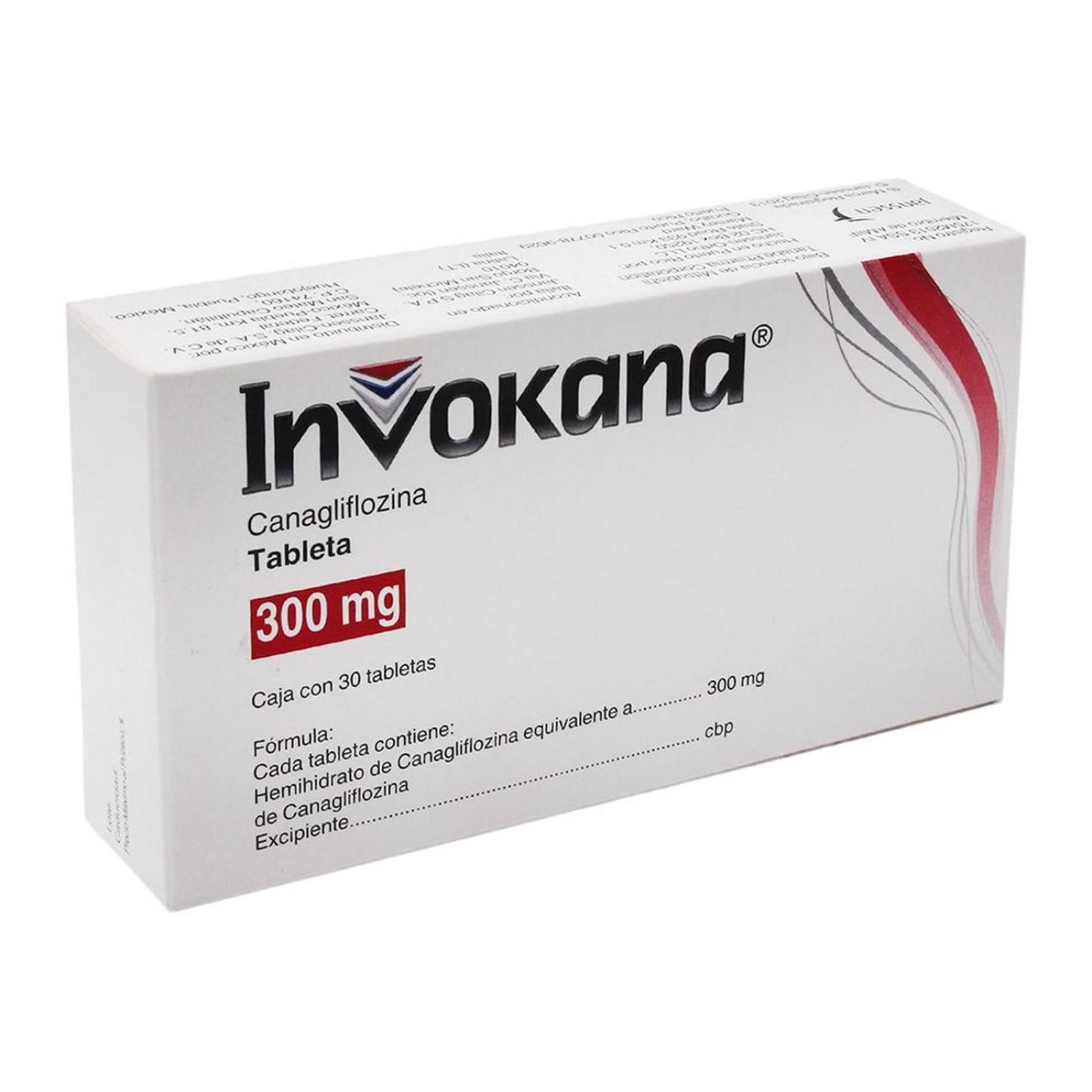 Invokana 300 mg Caja Con 30 Tabletas 