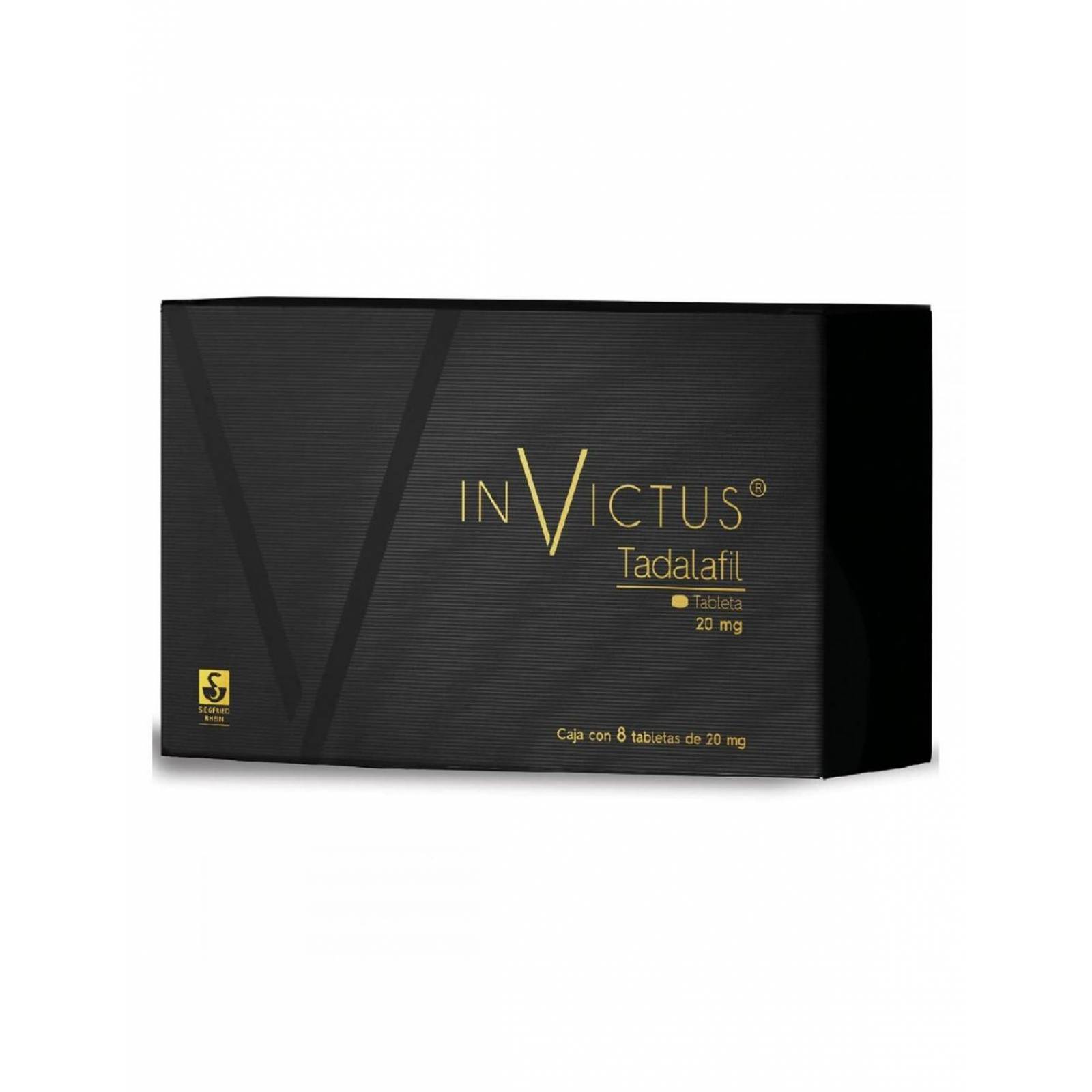Invictus 20 mg 8 Tabletas