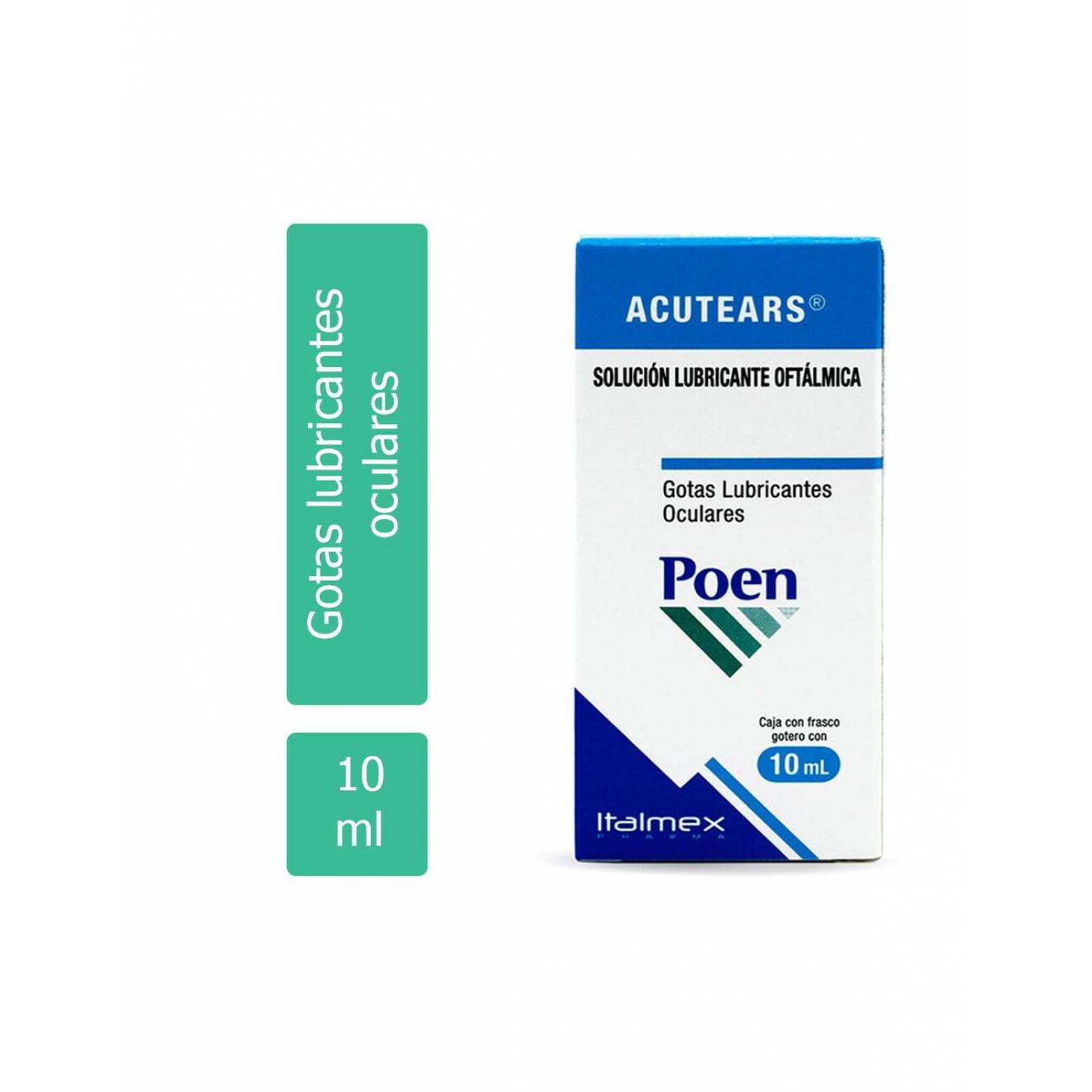 Acutears Gotas Lubricantes 0.5 % Caja Con Frasco Con 10 mL