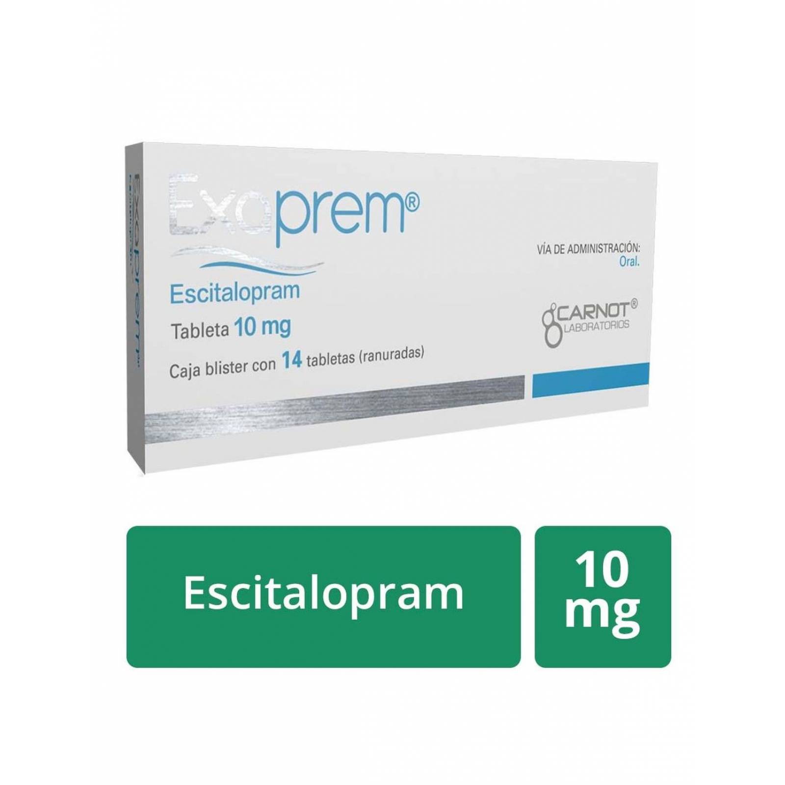 Exaprem 10 mg Con 14 Tabletas 