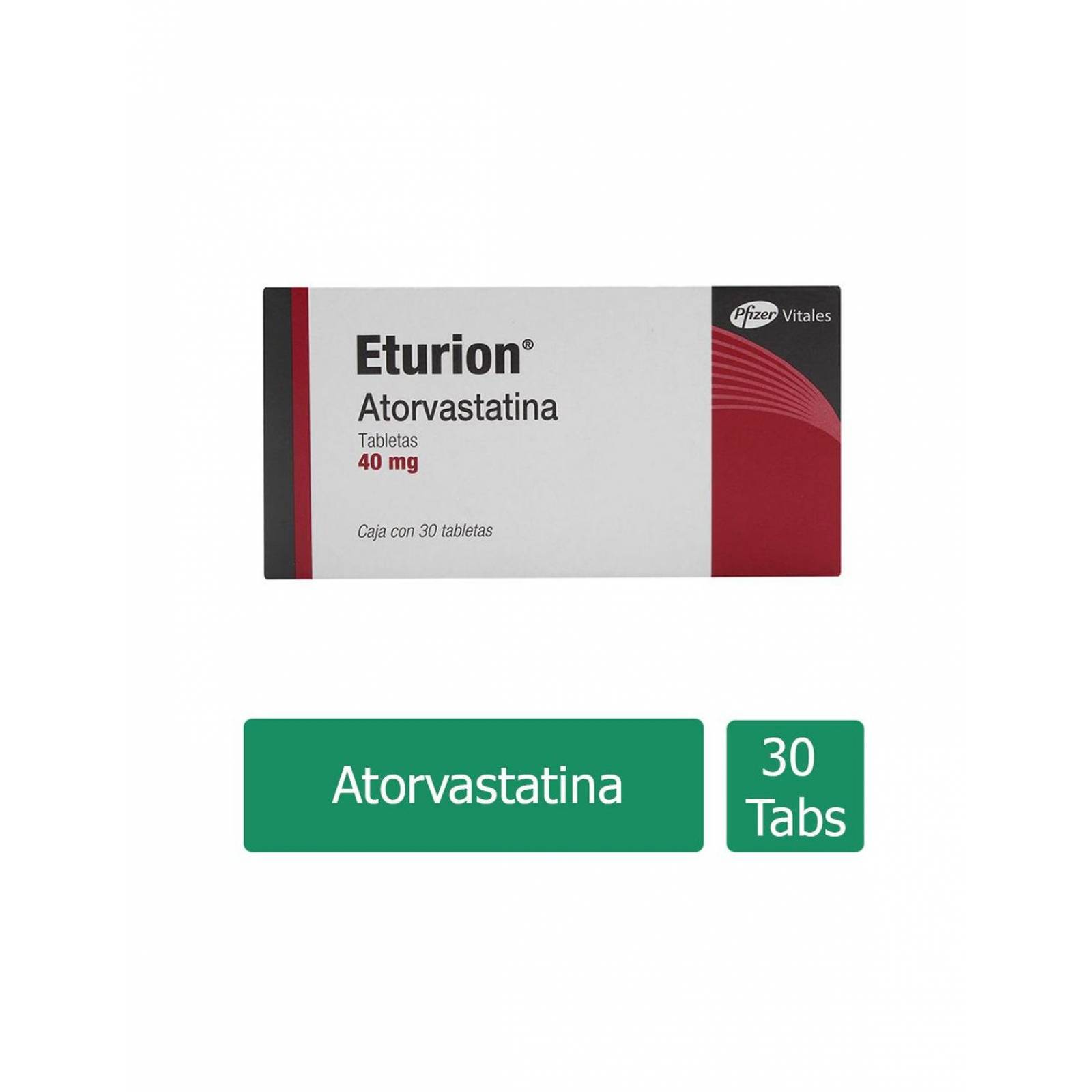 Eturion 40 mg Caja Con 30 Tabletas 