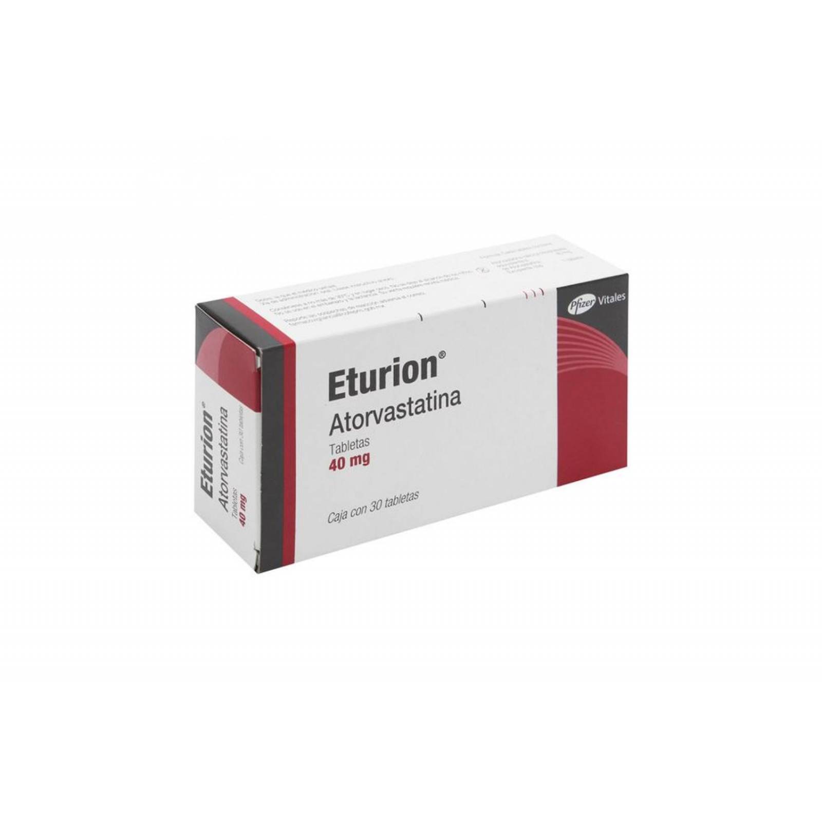 Eturion 40 mg Caja Con 30 Tabletas 