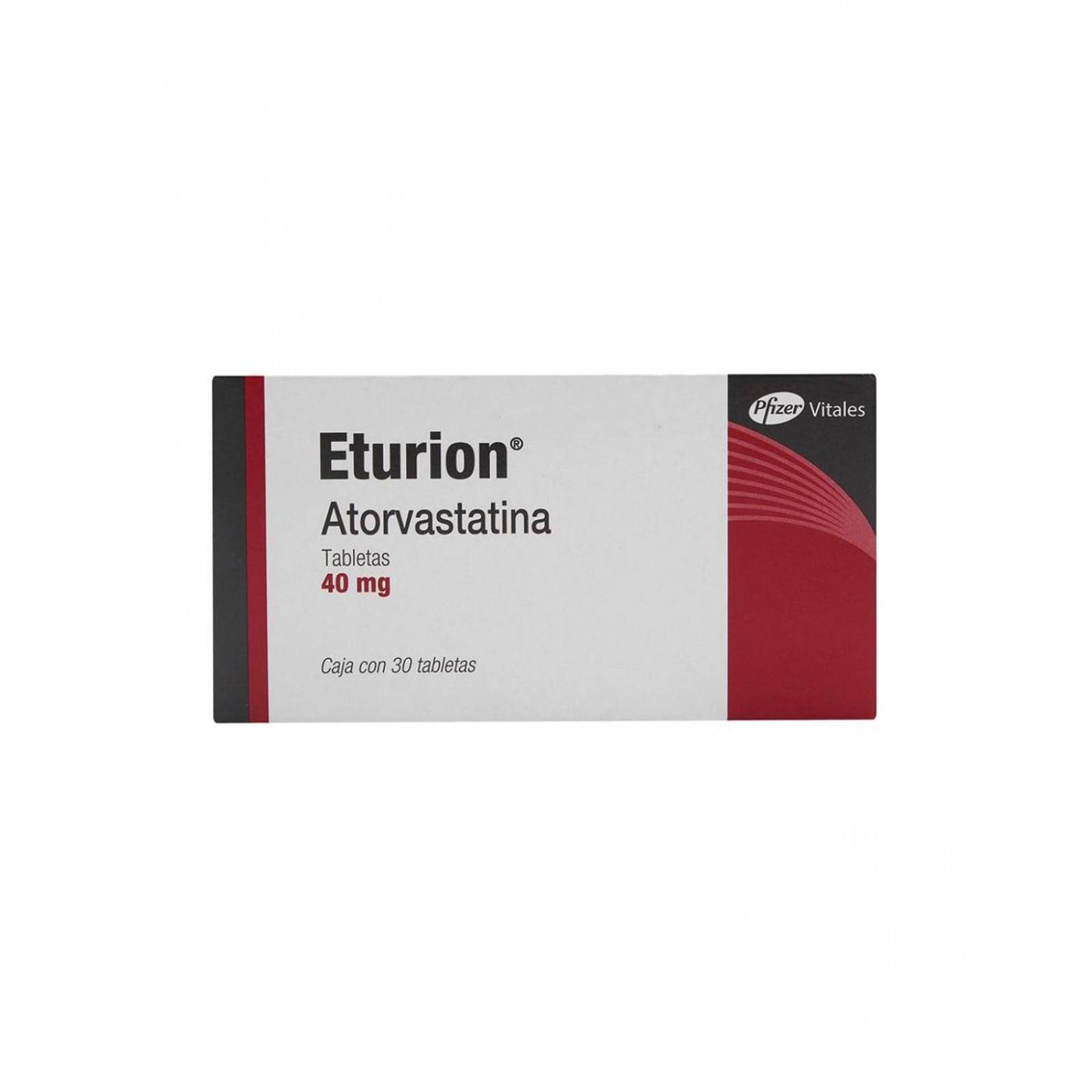 Eturion 40 mg Caja Con 30 Tabletas 
