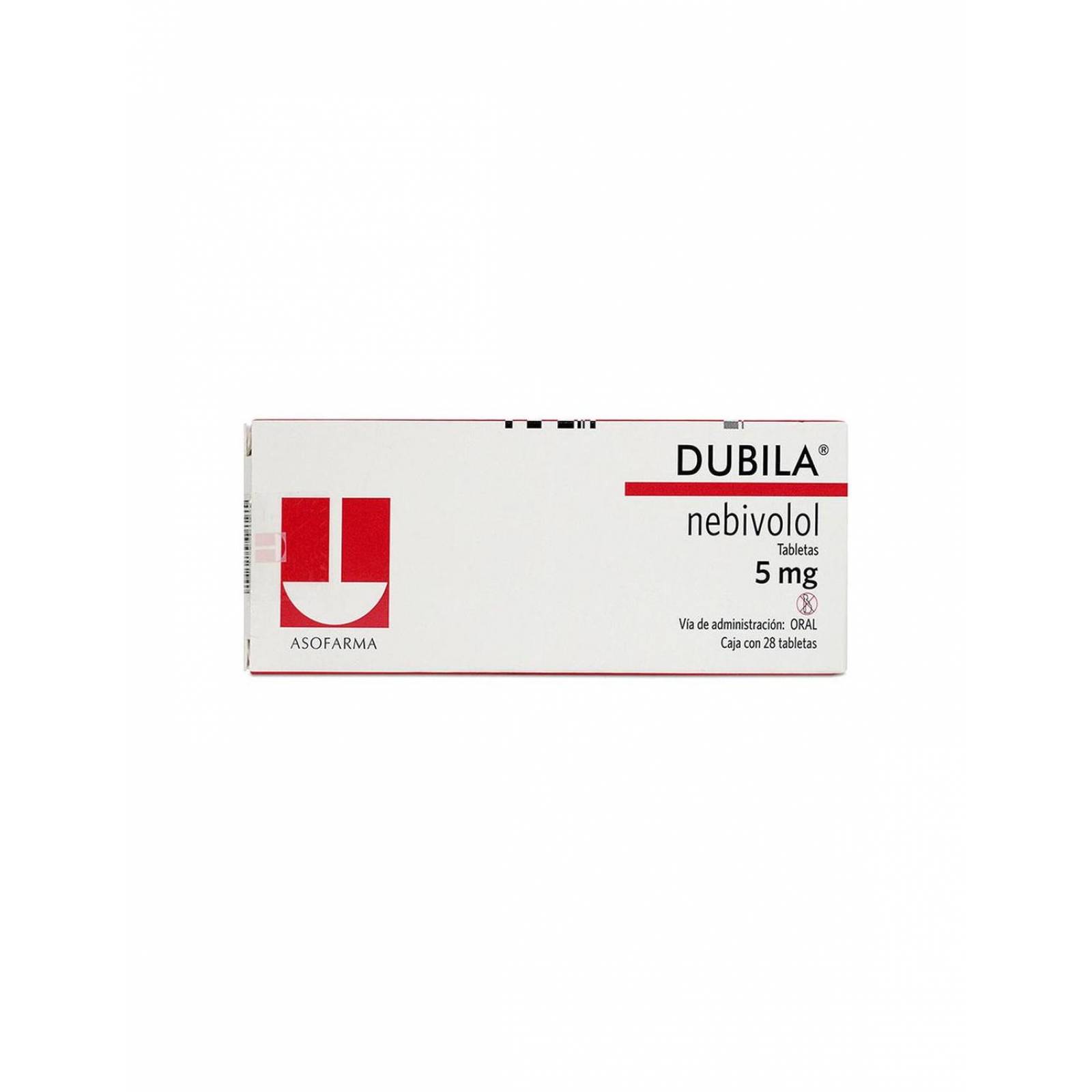 Dubila 5 mg Caja Con 28 Tabletas 