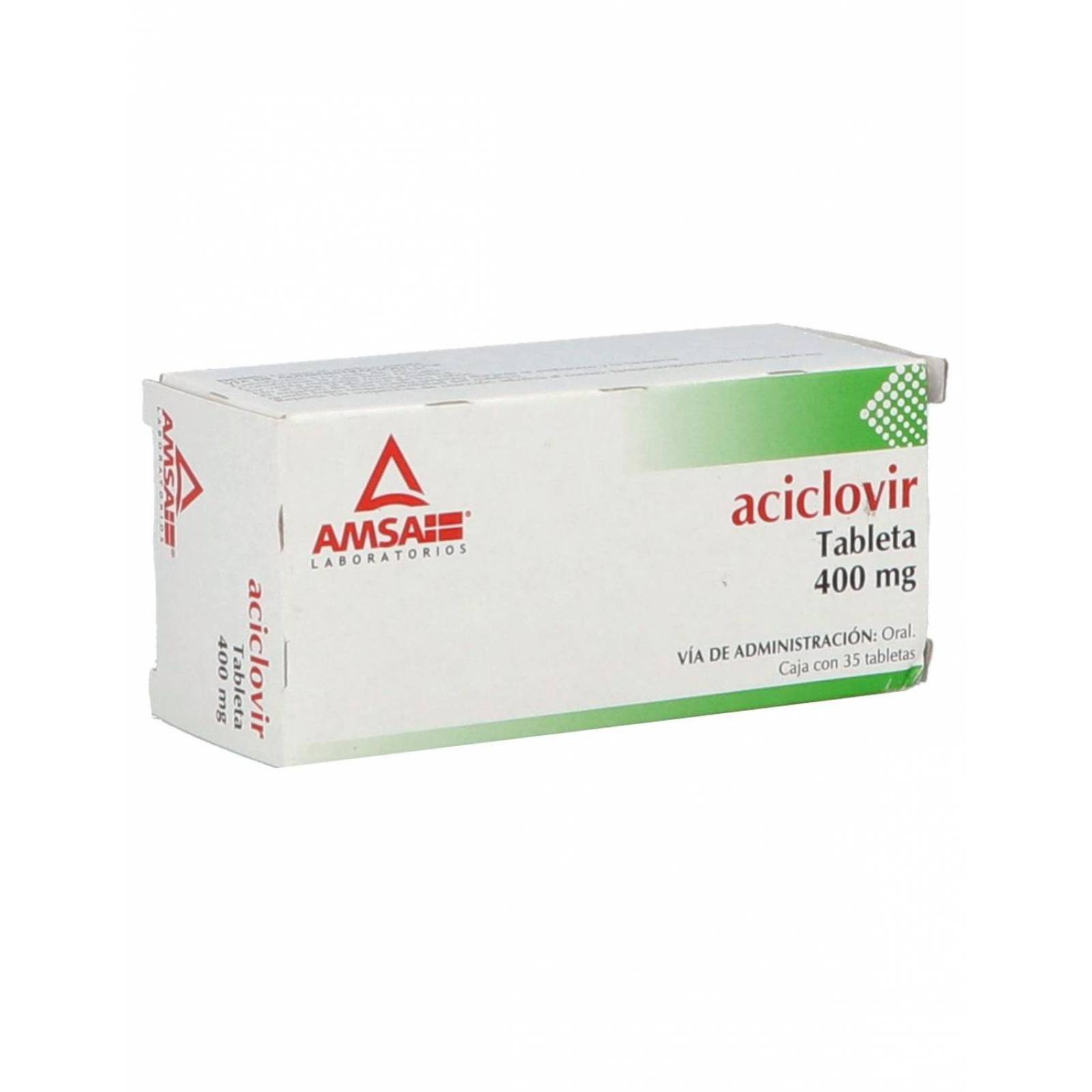 Aciclovir 400 mg Caja Con 35 Tabletas 