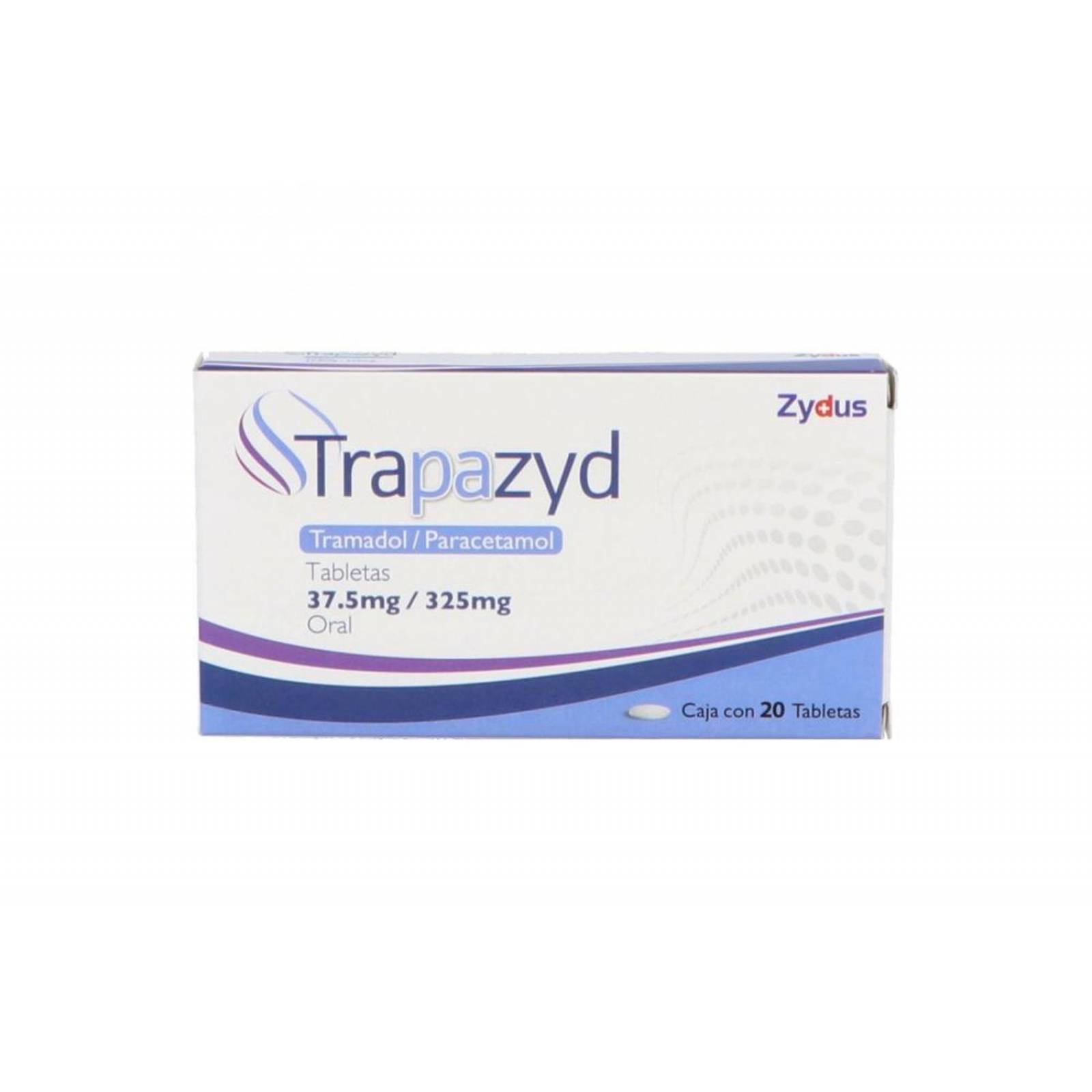 Trapazyd 37.5 mg / 325 mg Caja Con 20 Tabletas