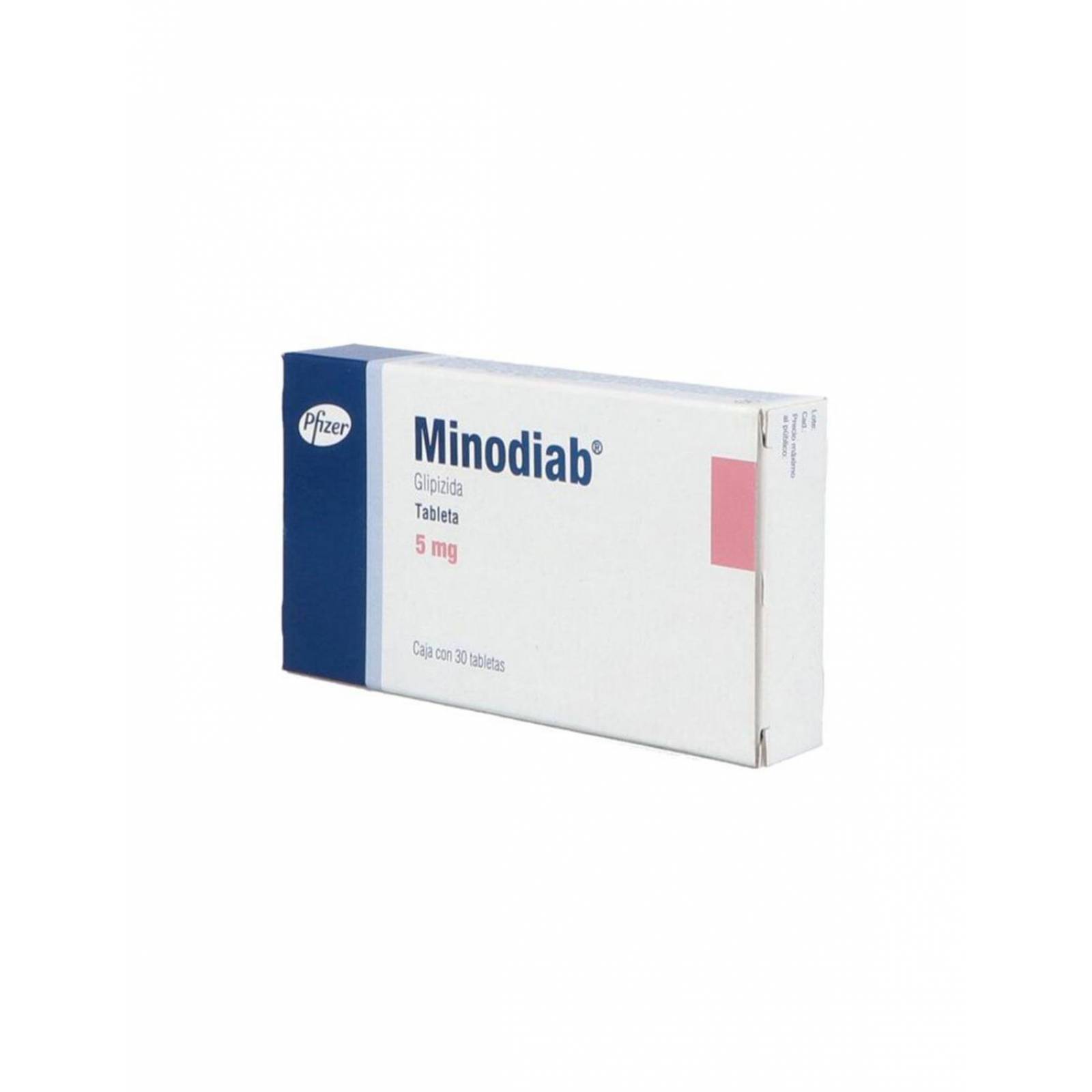 Minodiab 5mg Caja Con 30 Comprimidos 