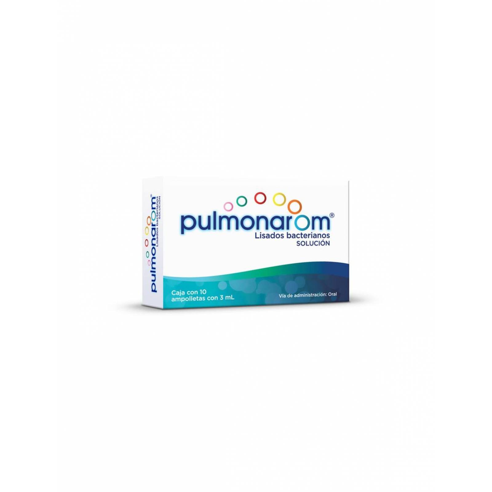 Pulmonarom Caja Con 10 Ampolletas 3 mL 