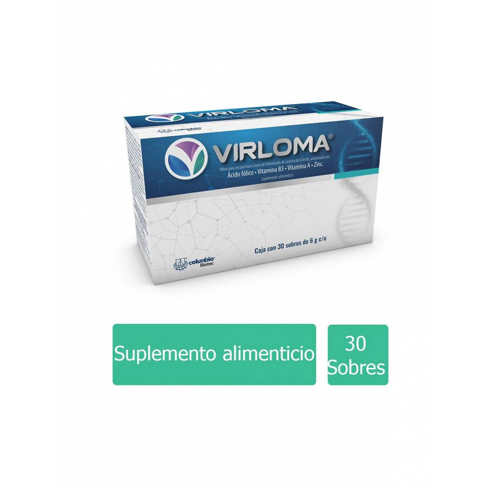 Virloma Caja Con 30 Sobres De 6 g. Cada Uno