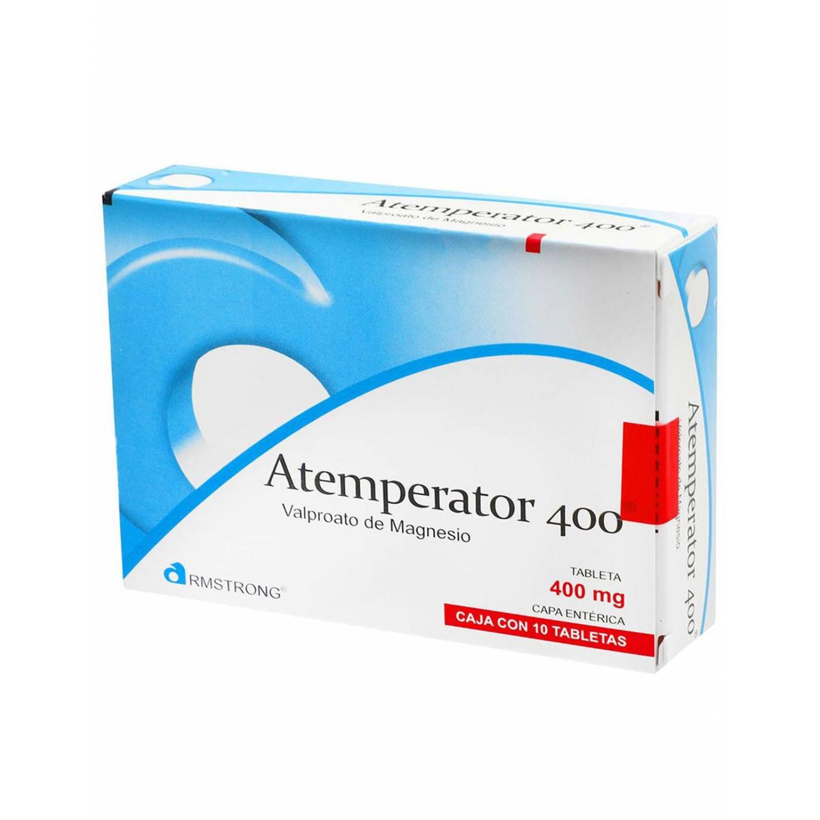 Atemperator 400 Caja Con 10 Tabletas 400 mg