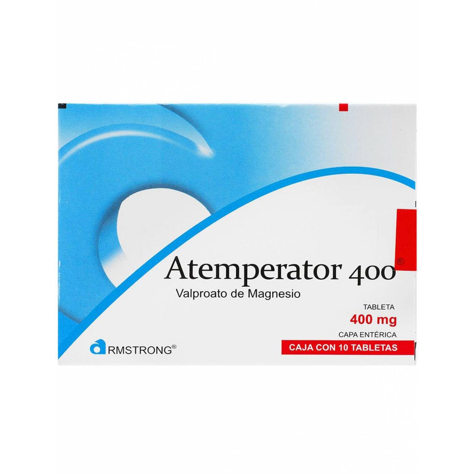 Atemperator 400 Caja Con 10 Tabletas 400 mg