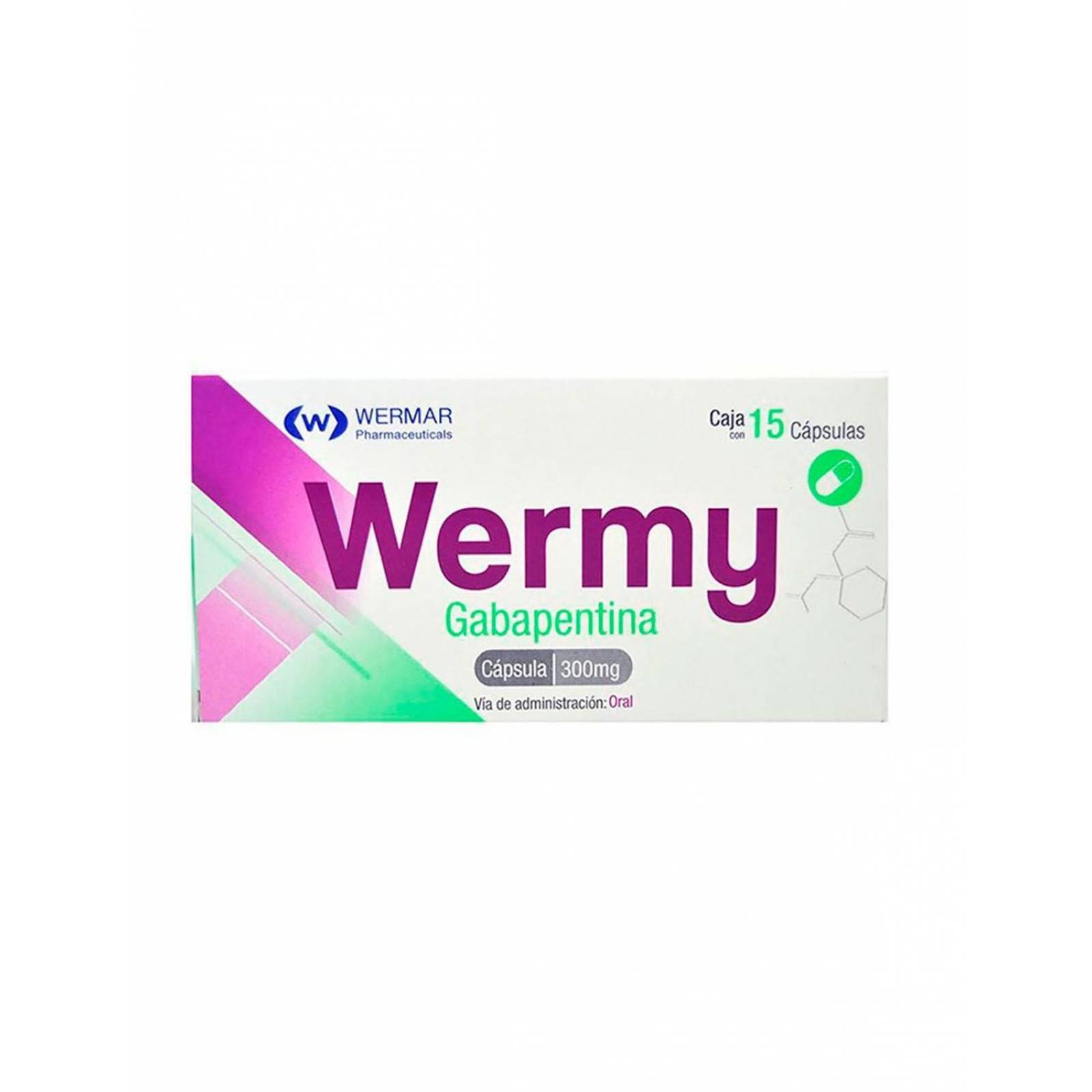Wermy 300 mg Caja Con 15 Cápsulas