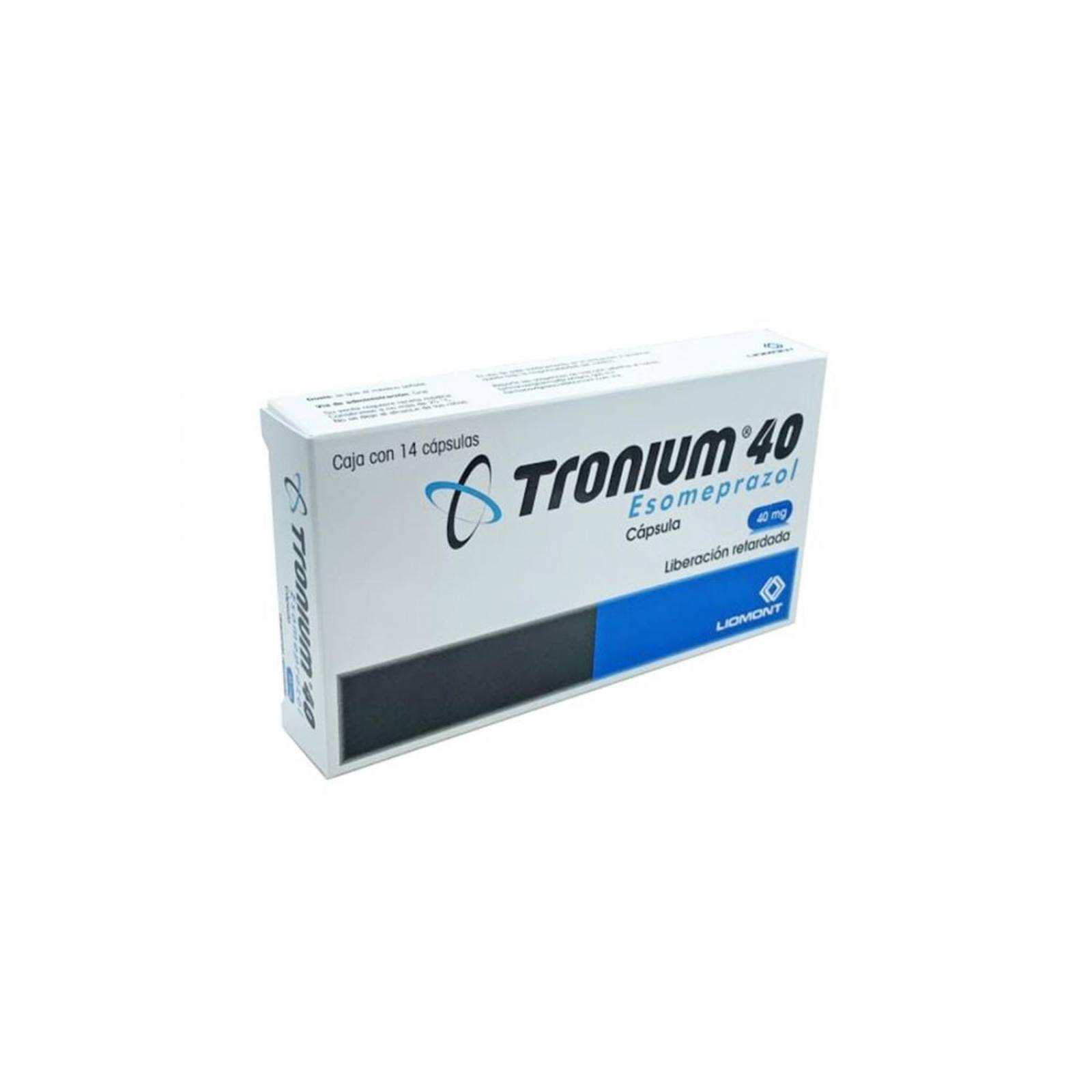 Tronium 40 mg Caja Con 14 Cápsulas 