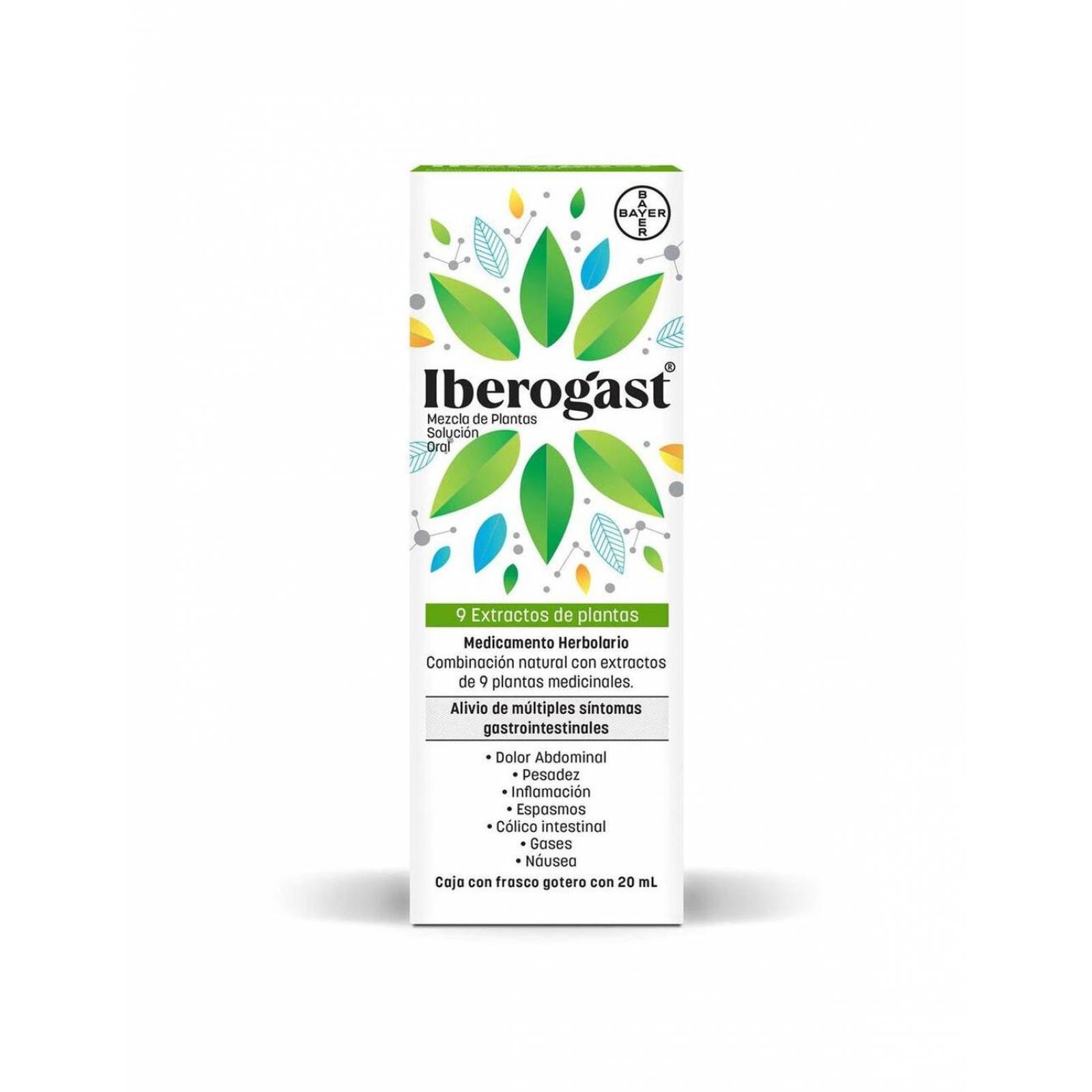 Iberogast Solución Frasco con 20 mL 