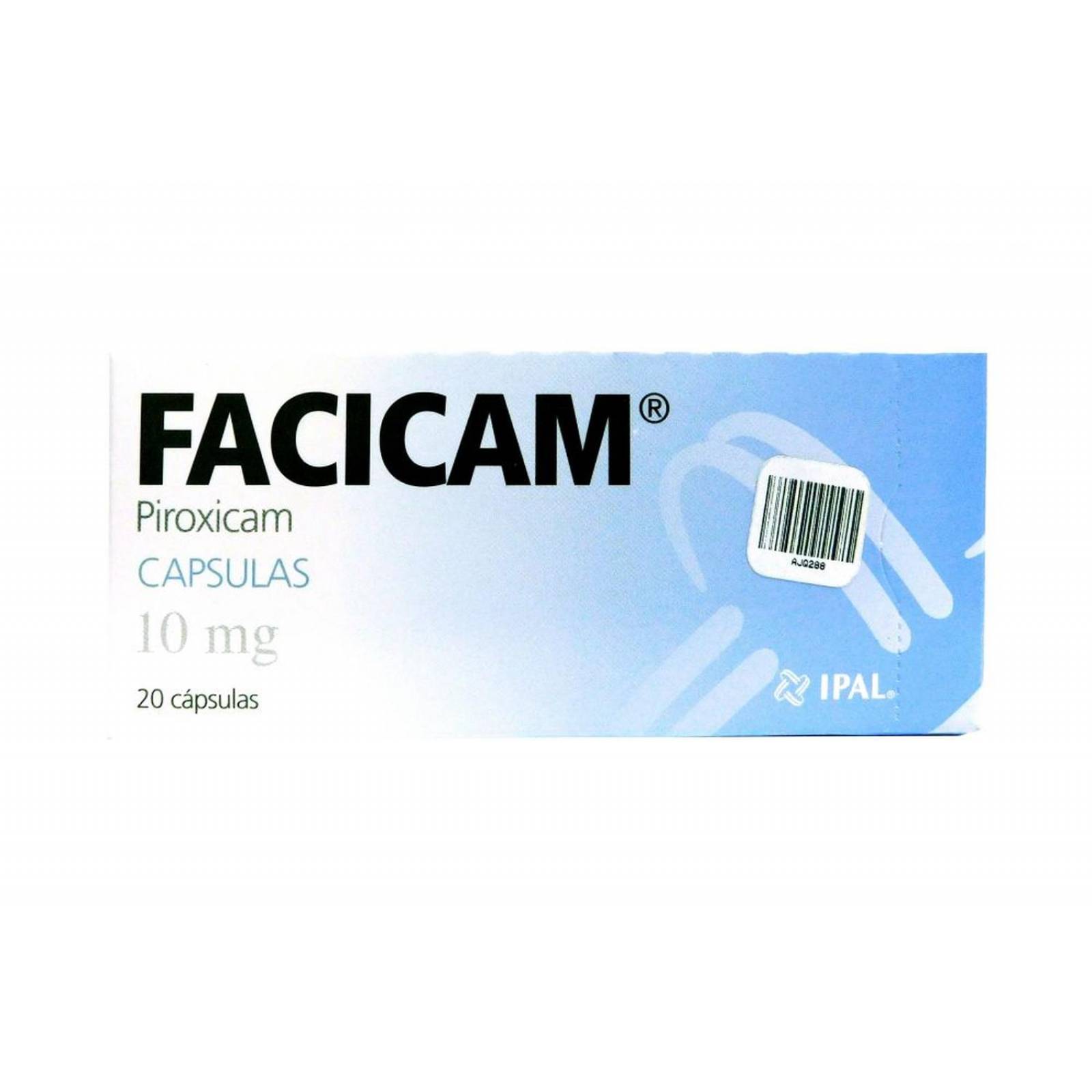 Facicam 10 mg Caja con 20 Cápsulas 
