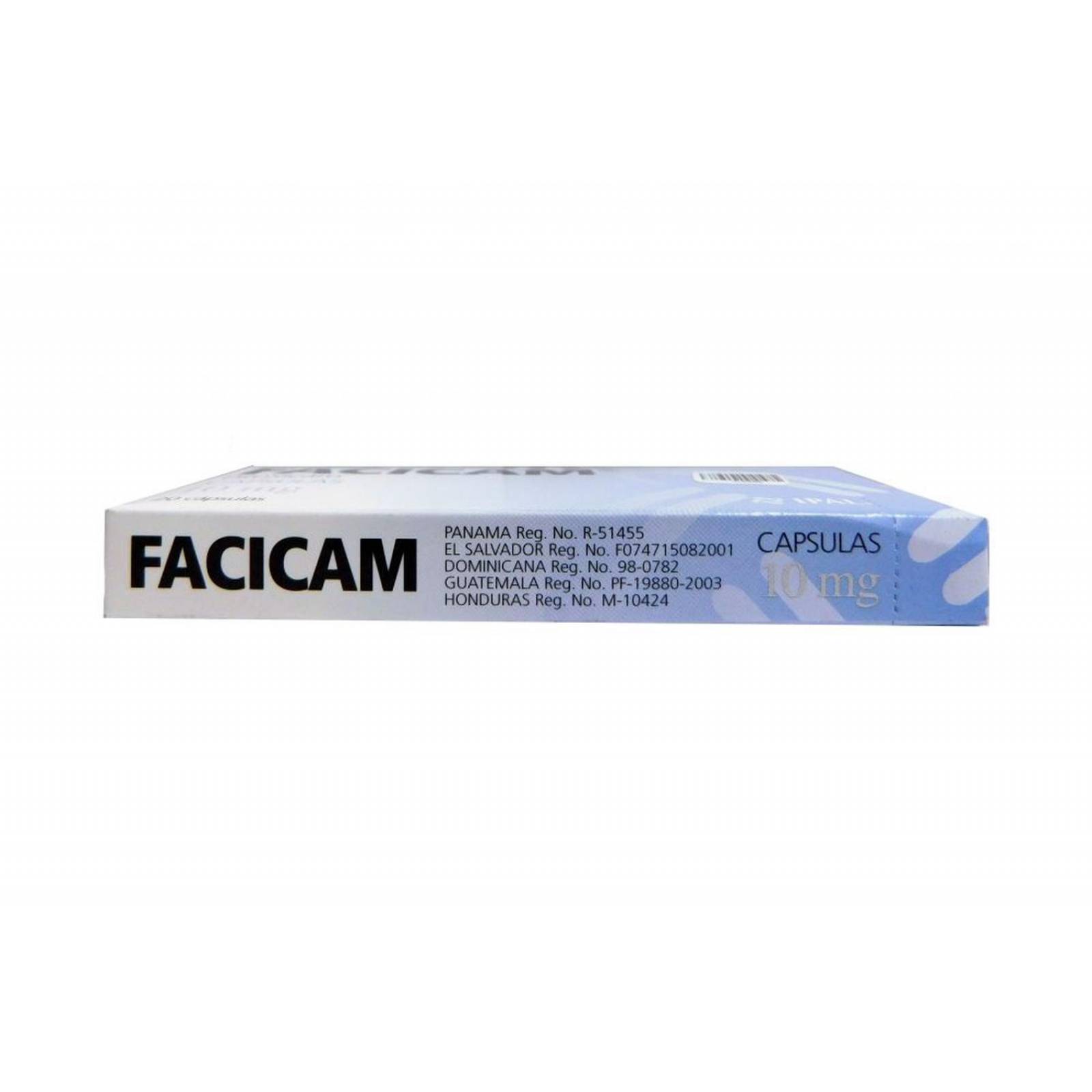 Facicam 10 mg Caja con 20 Cápsulas 