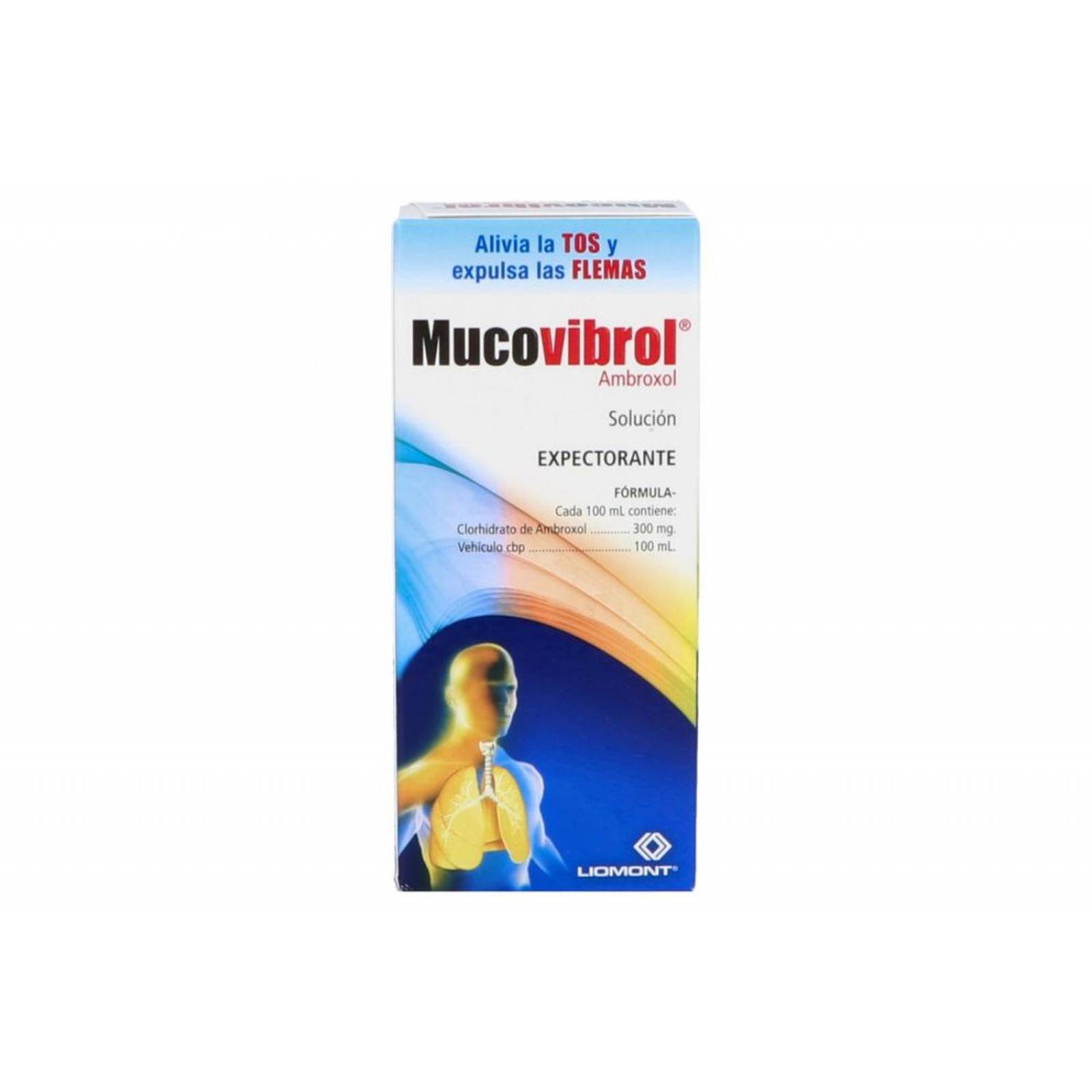 Mucovibrol 300 mg Solución Frasco Con 120 mL 