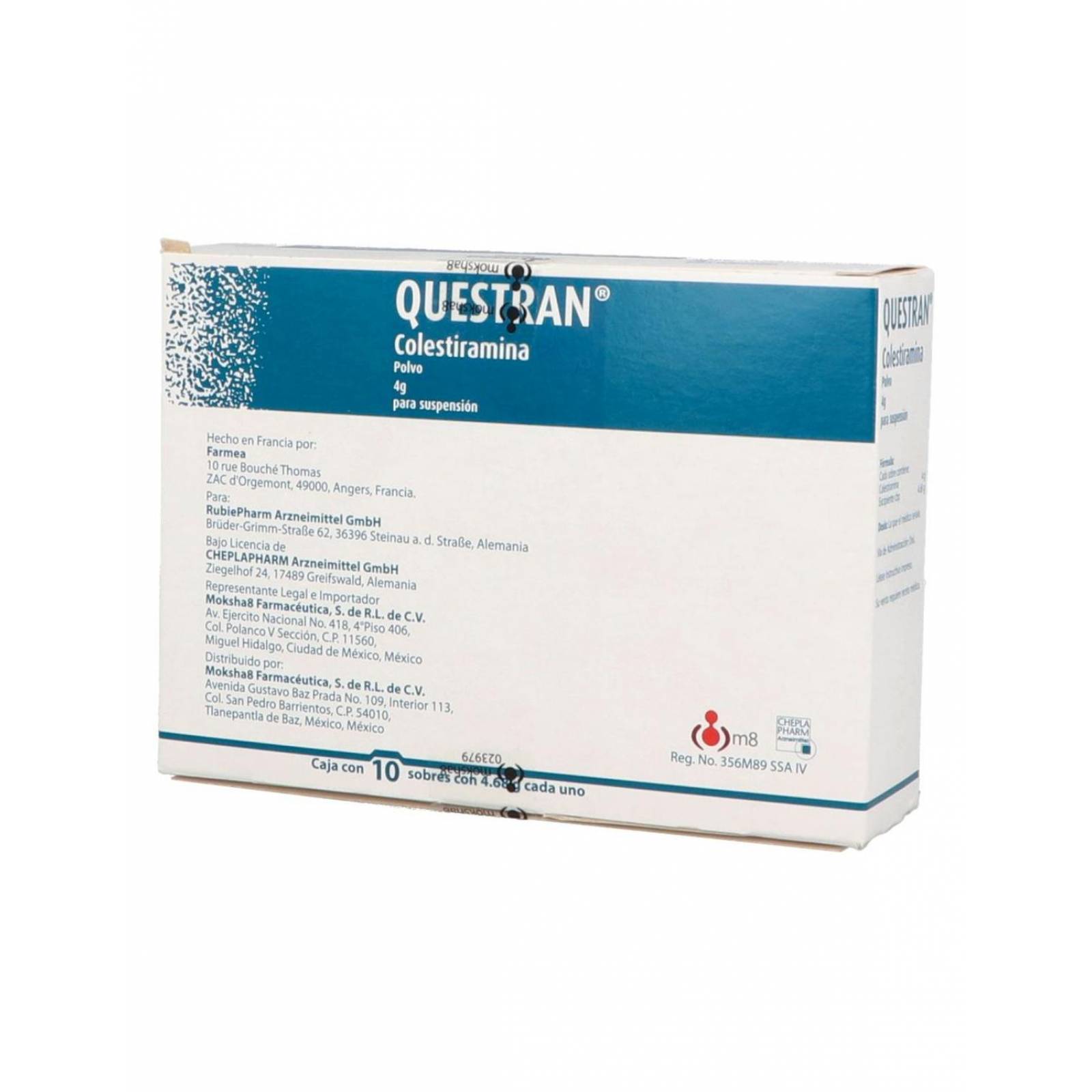 Questran Polvo 4g Caja con 10 Sobres 