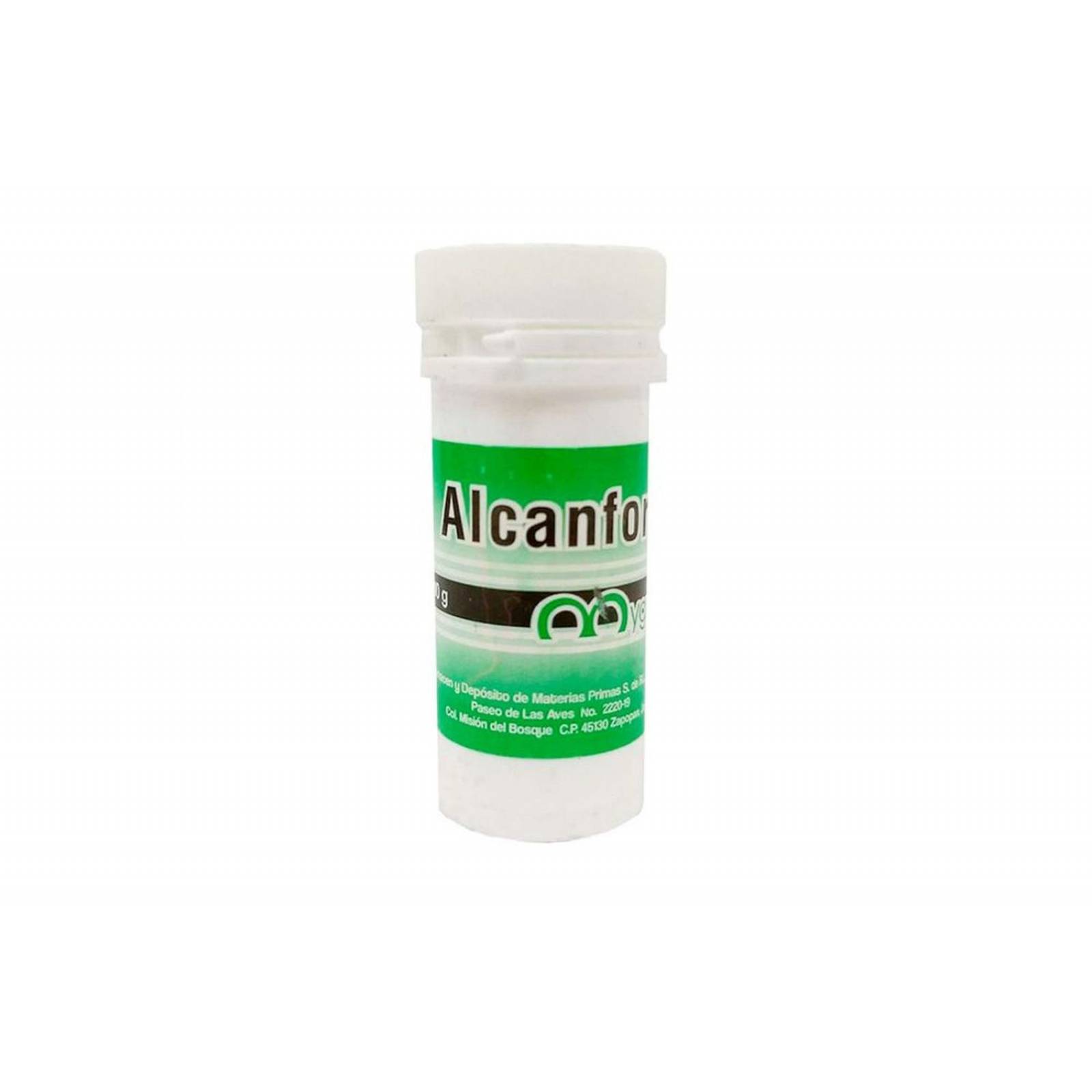 Alcanfor Frasco Con 10 g