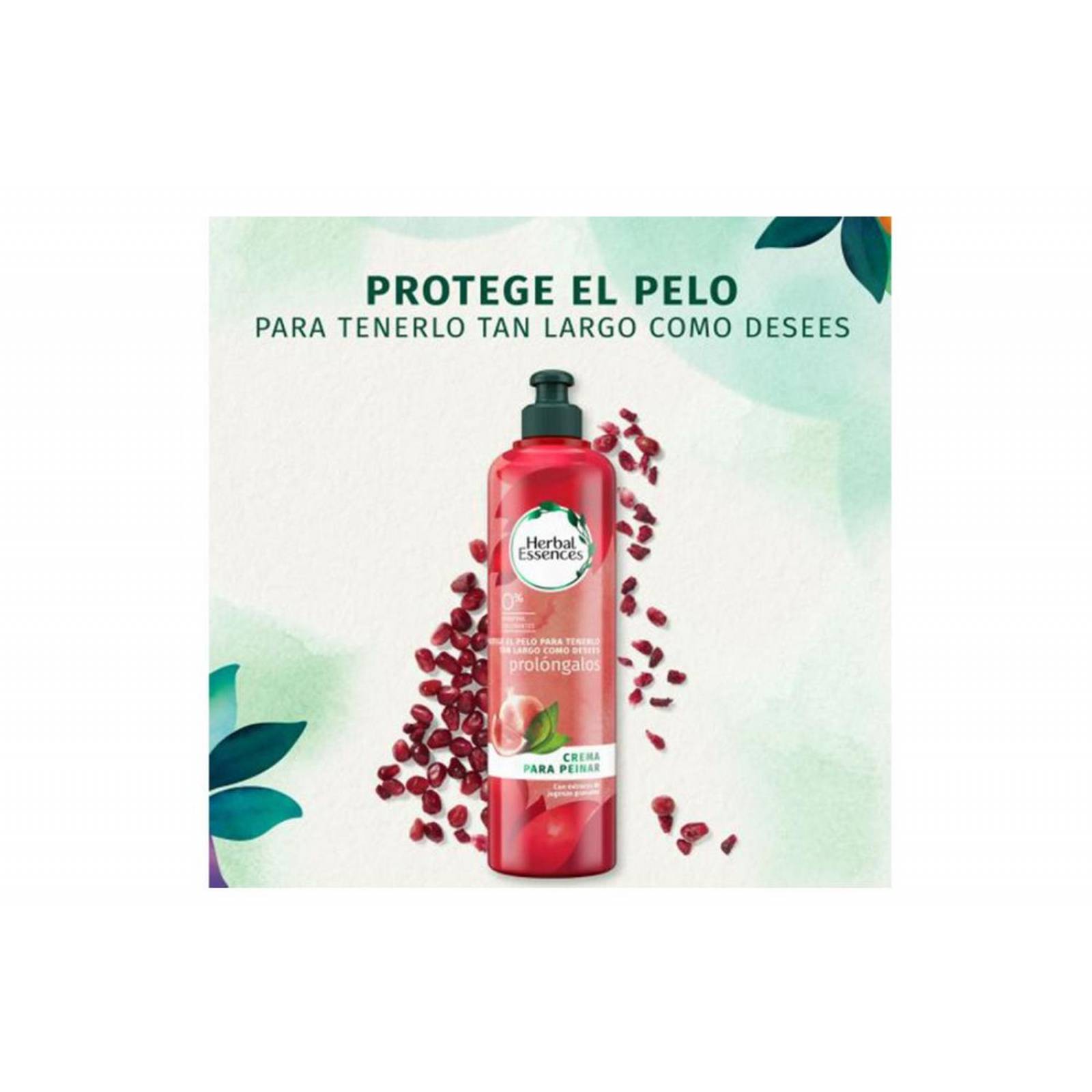 Herbal Essences Prolongado Crema para Peinar Bote Con 300 mL 