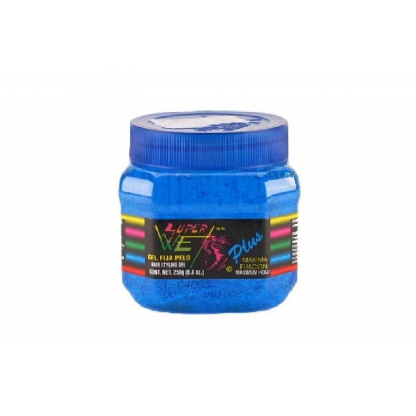 Súper Wet Máxima Fijación Gel Tarro Con 250 g 