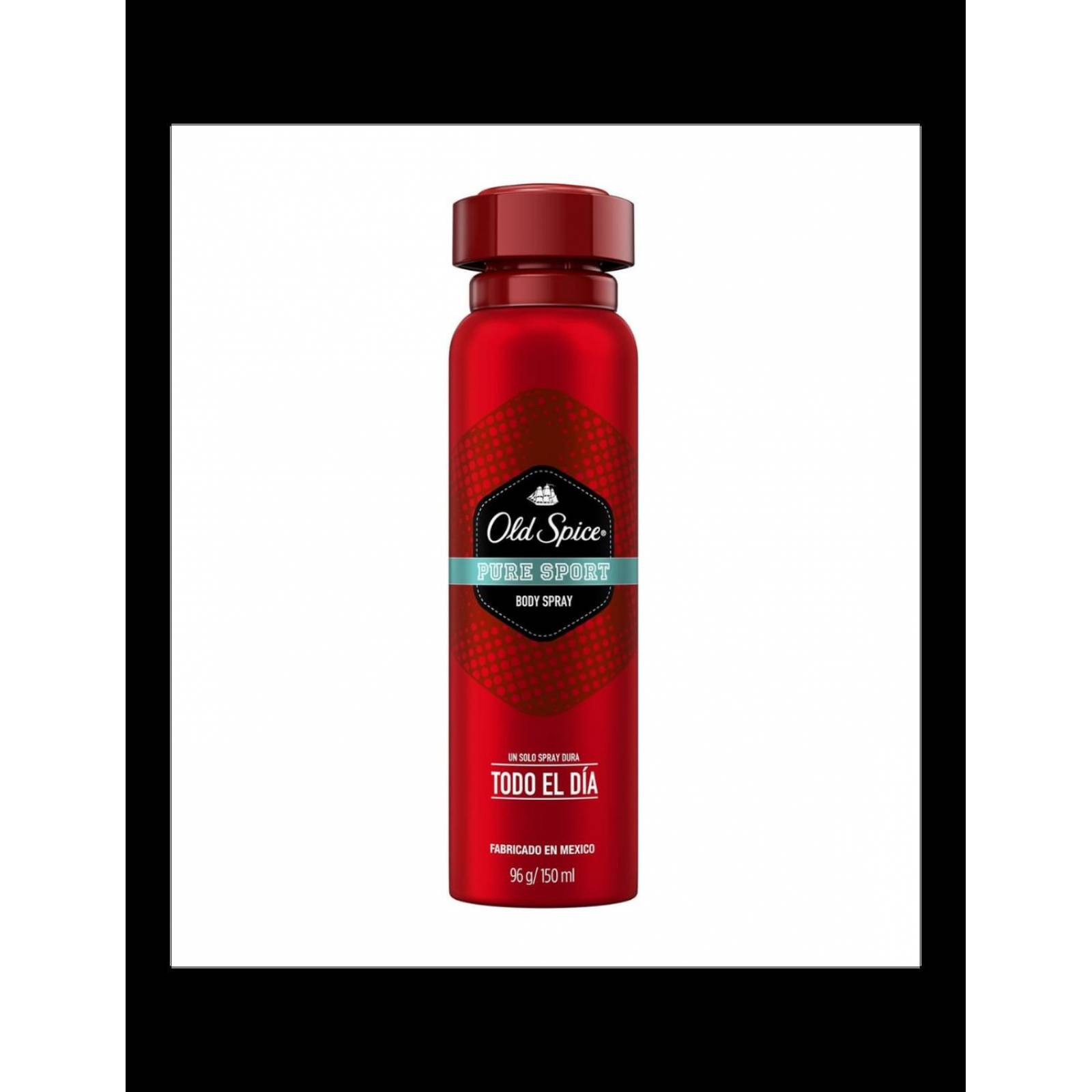 Old Spice Desodorante Pure Sport Spray Frasco Con 150 mL