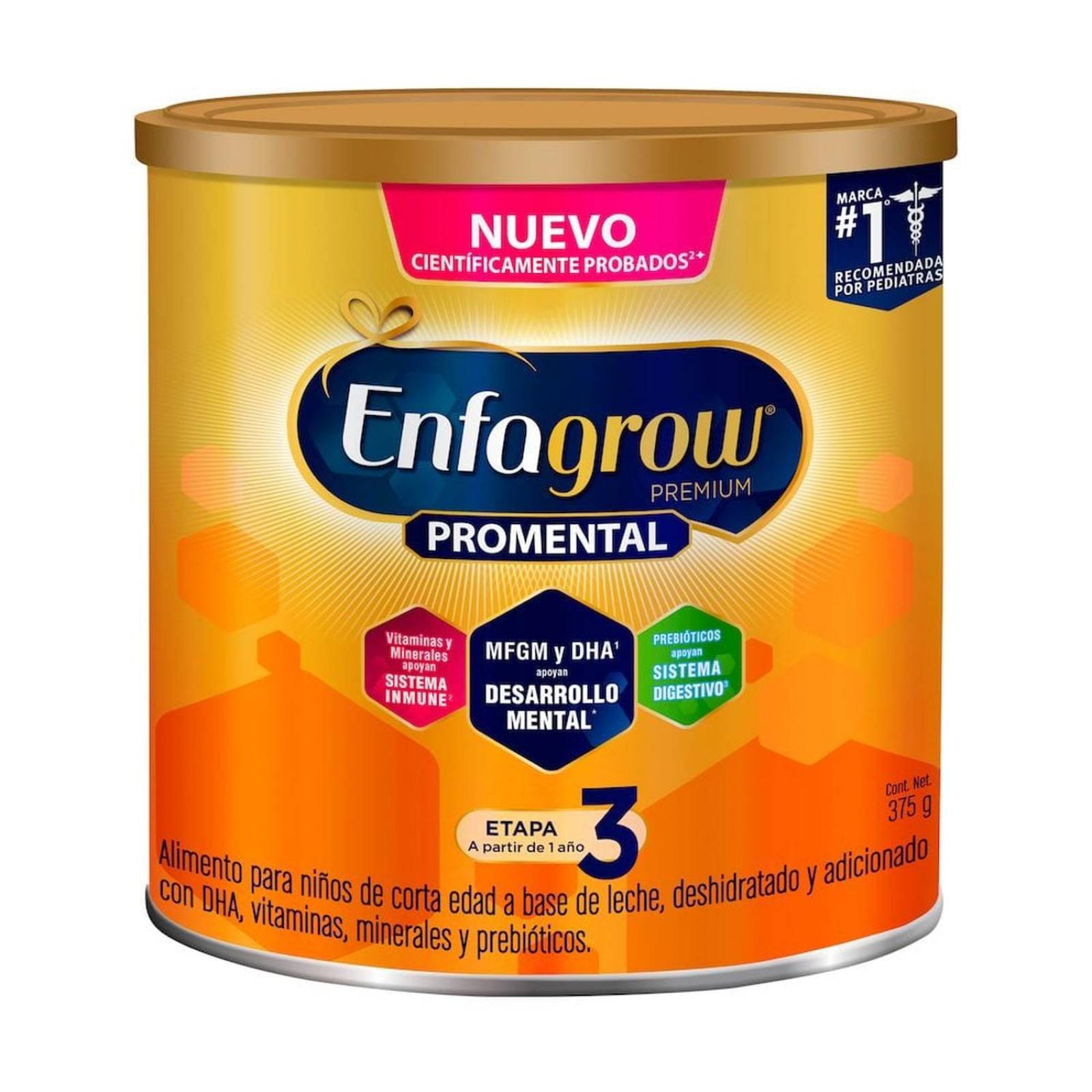 Enfagrow Promental Etapa 3 Lata Con 375 g 