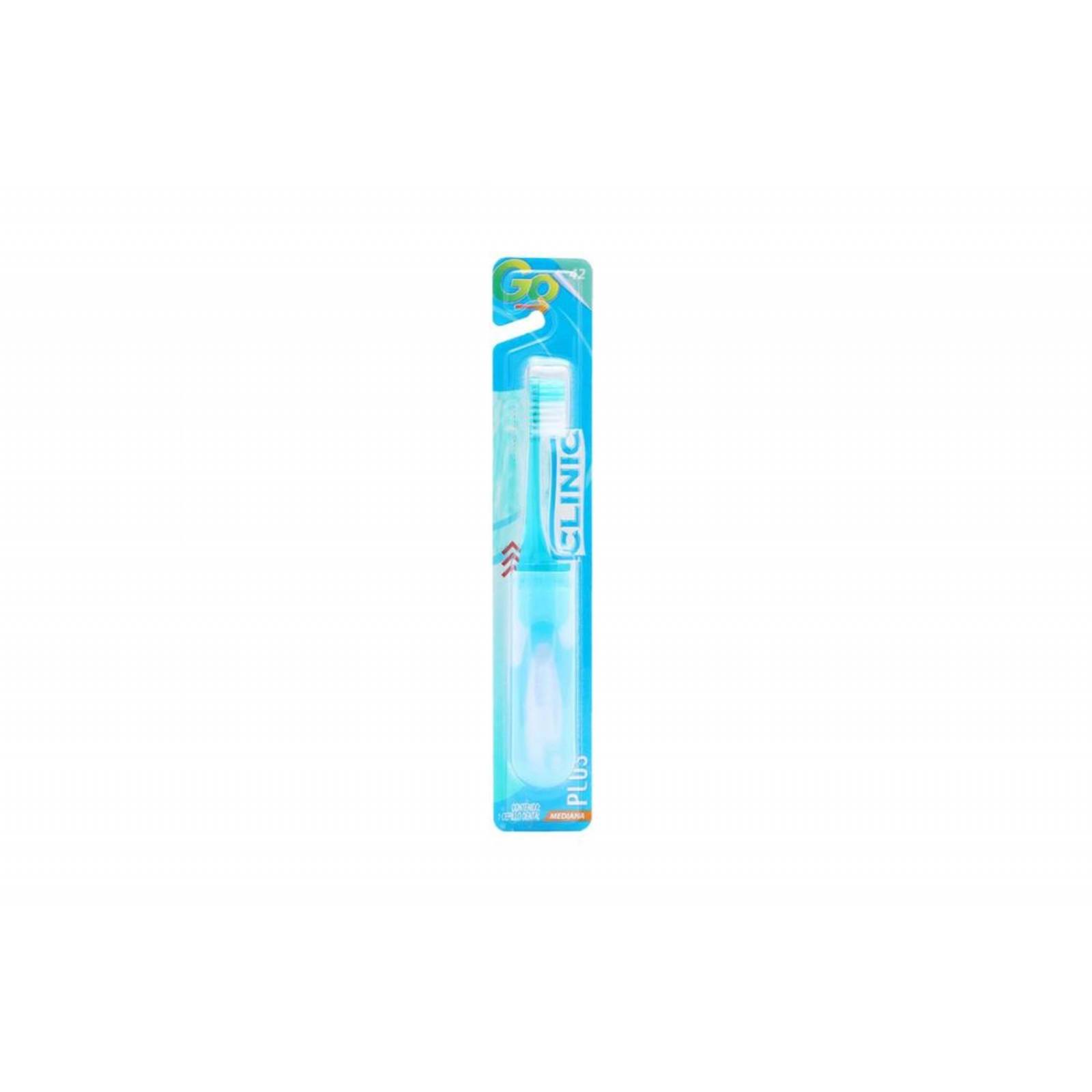 Clinic Cepillo Dental Plus Infantil Mediana Empaque Con 1 Pieza