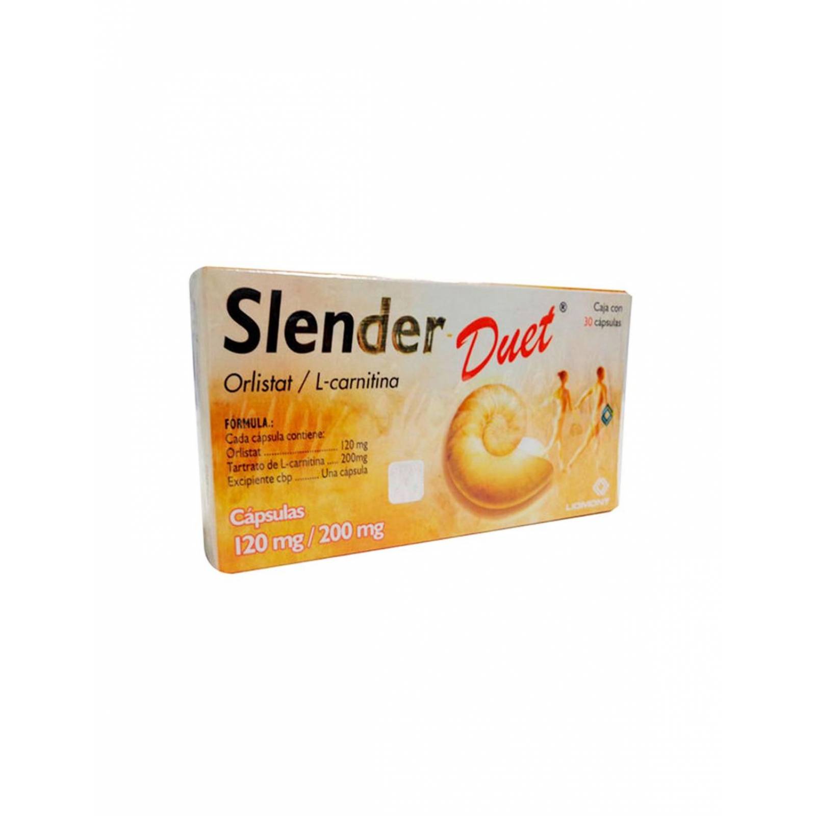 Slender Duet 120 mg/200 mg Caja Con 30 Cápsulas