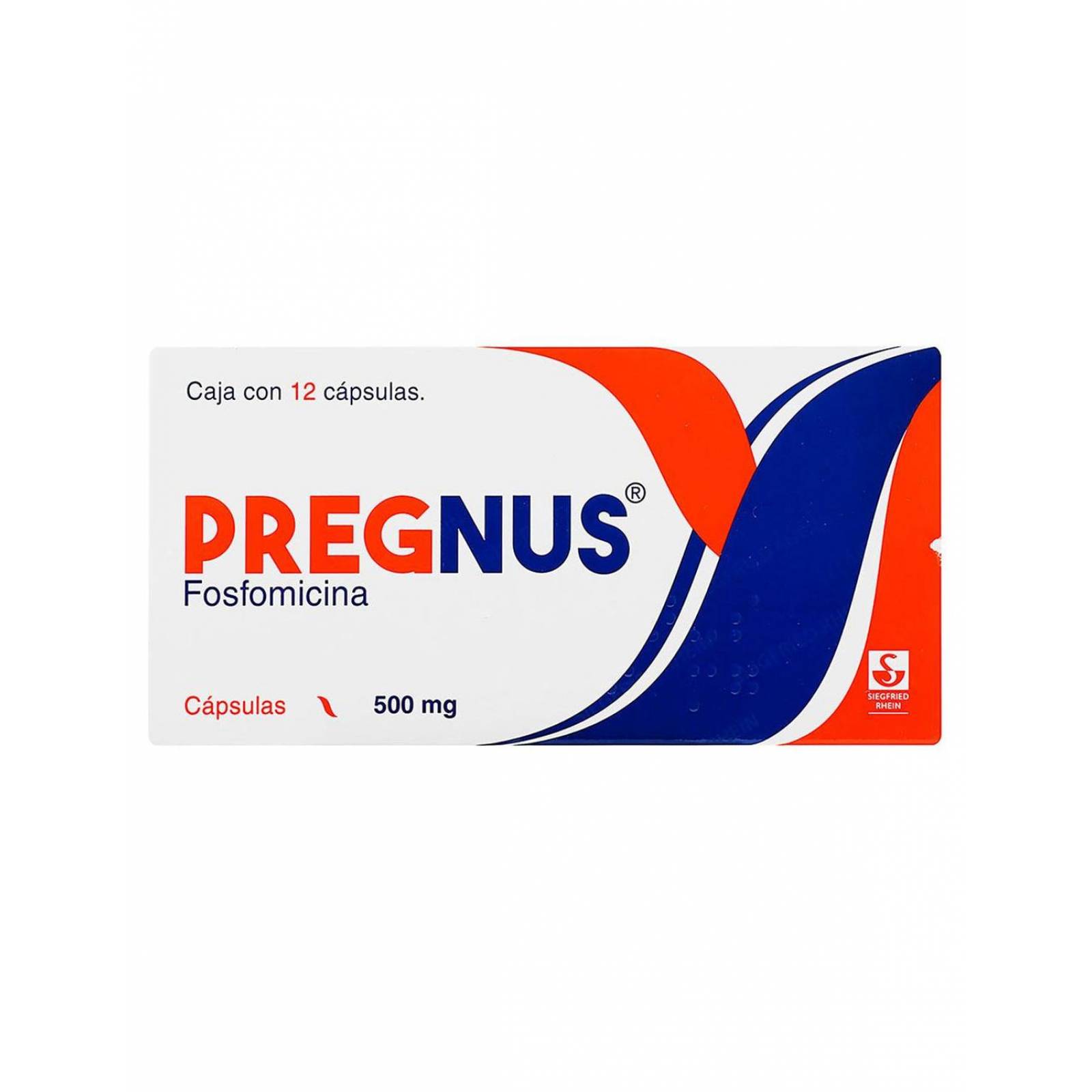 Pregnus 500 mg Caja Con 12 Cápsulas 