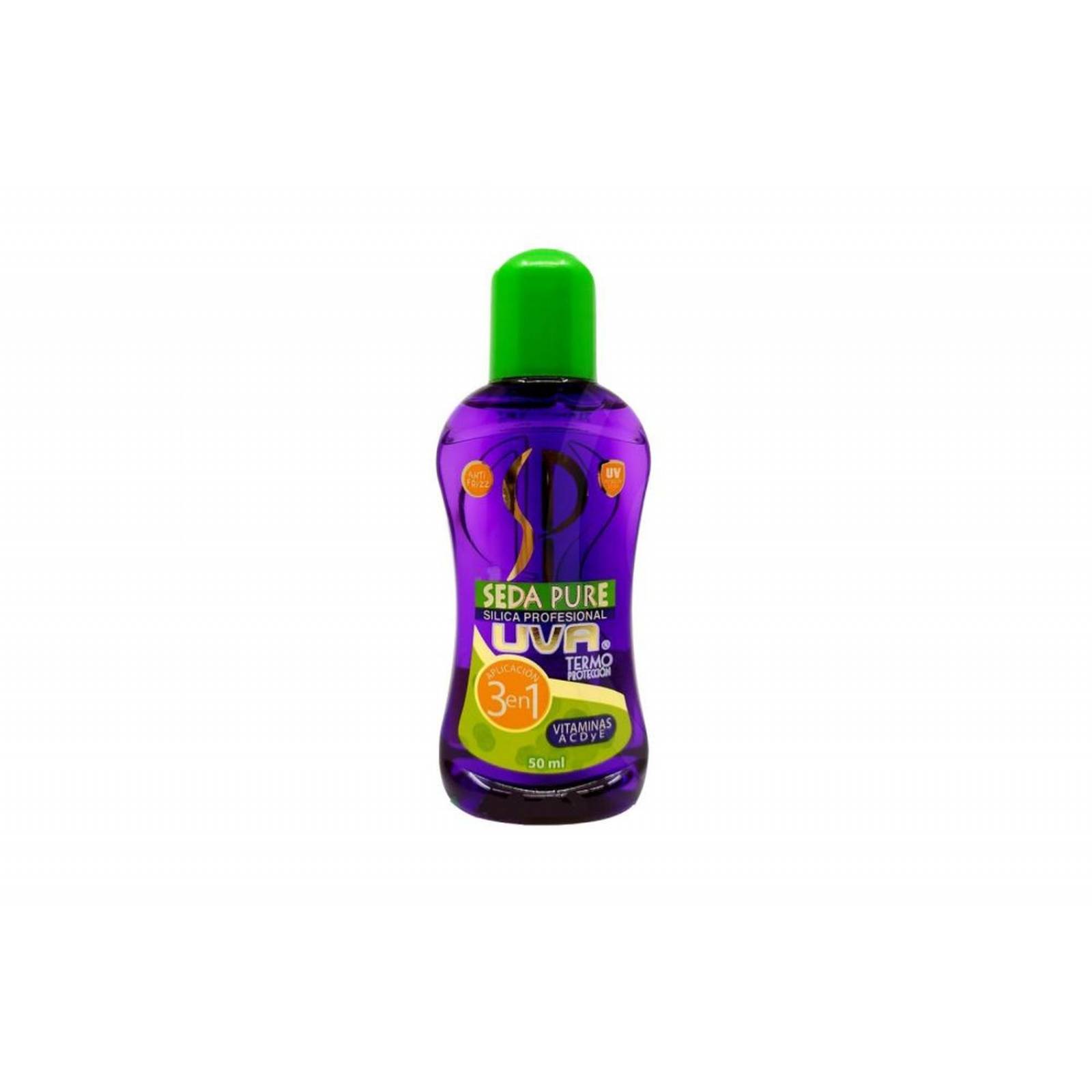 Silica Seda Pure 3 en 1 Frasco Con 50 mL - Uva 