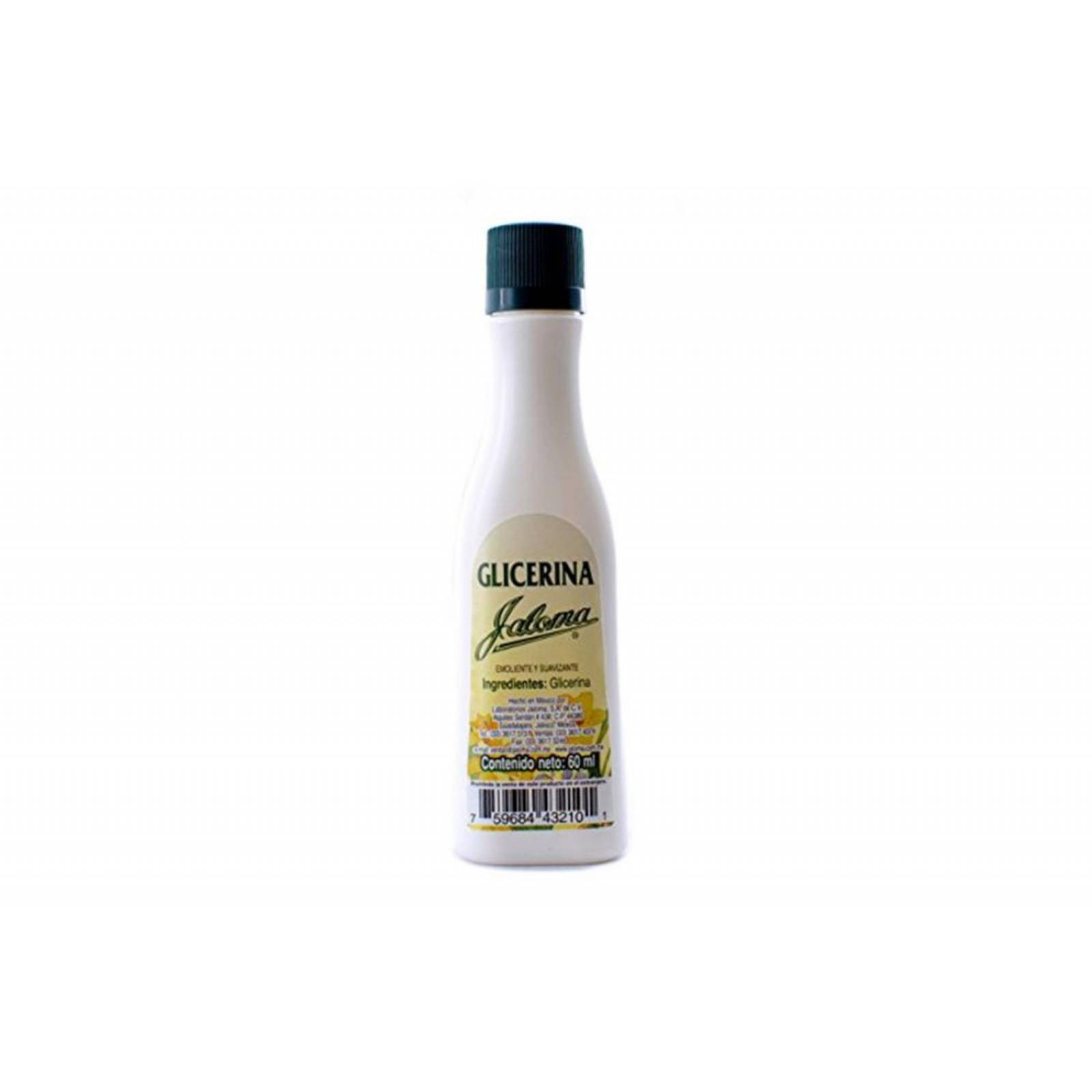Jaloma Glicerina Emoliente y Suave Frasco Con 60 mL