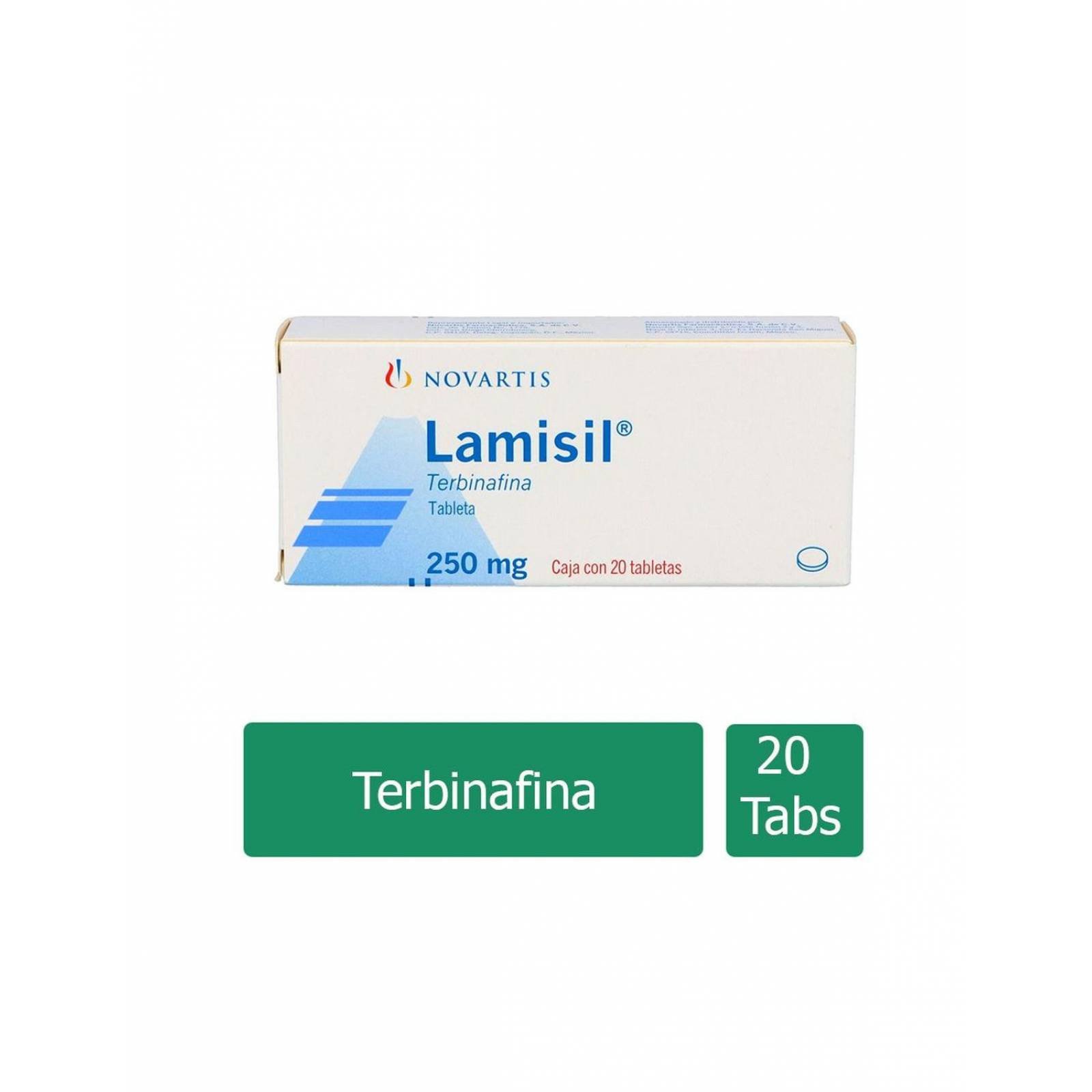 Lamisil 250 mg Caja Con 20 Tabletas 