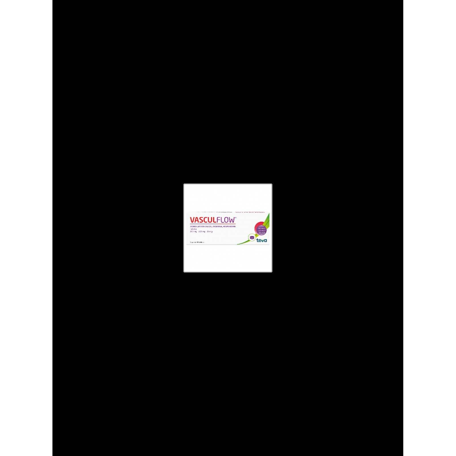 VASCULFLOW 250 MG / 225 MG / 25 MG CAJA CON 30 TABLETAS 