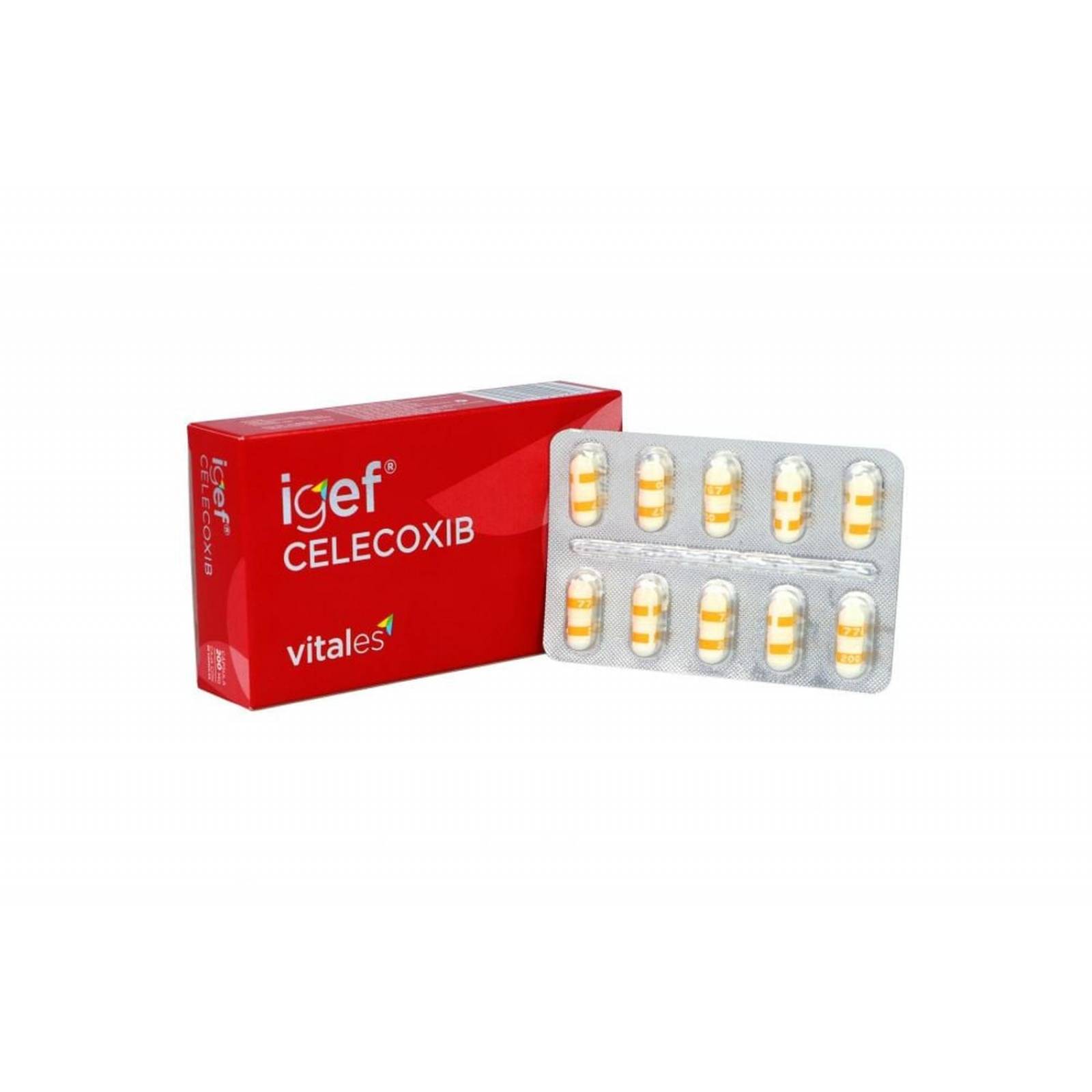Igef 200 mg Caja Con 30 Cápsulas 