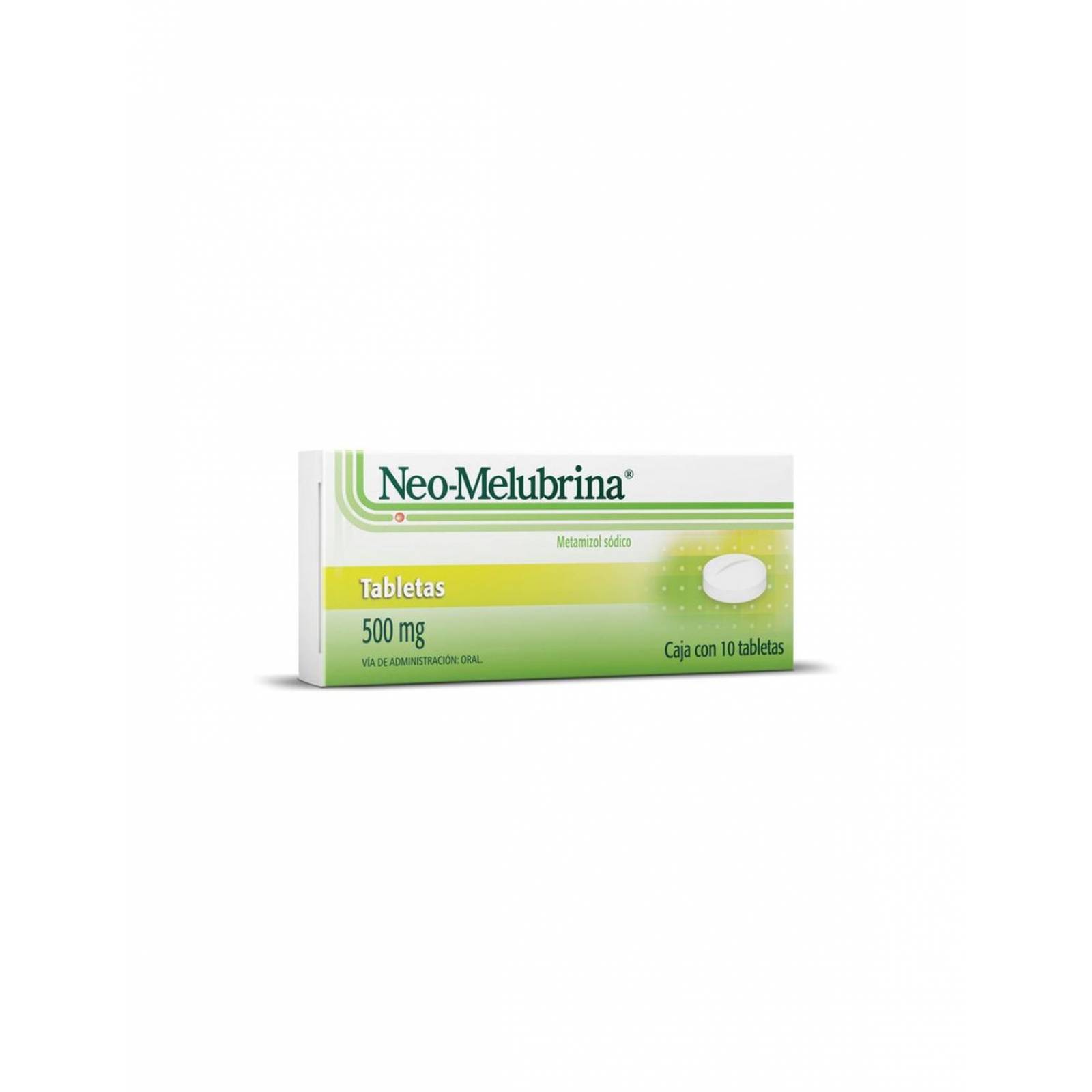 Neo Melubrina 500 mg Caja Con 10 Tabletas 