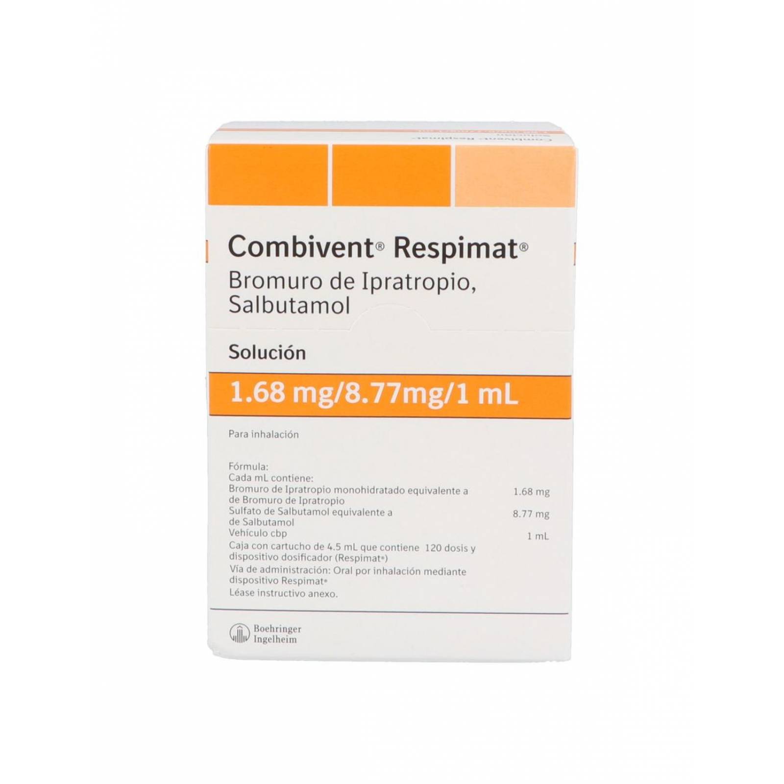Combivent Respimat 1.68mg/8.77mg/1mL Caja Con Frasco Aerosol 