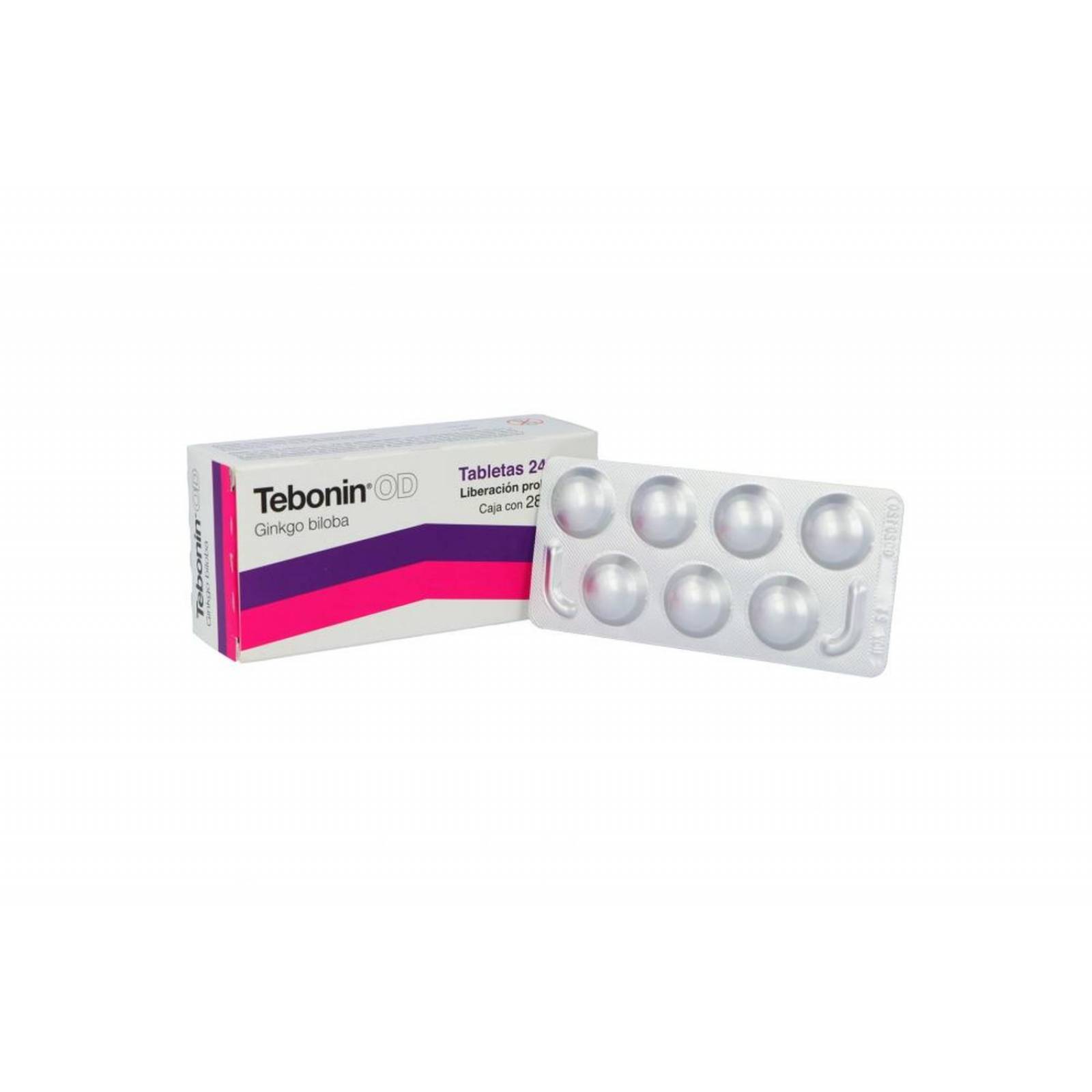 Tebonin OD 240 mg Caja Con 28 Tabletas 